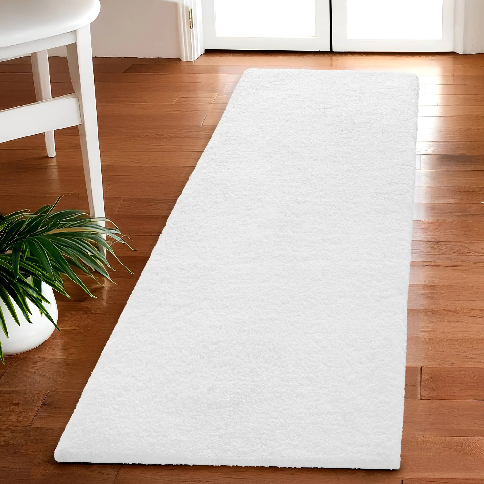 Marshmallow - 20" x 30" Bath Rug - White - Image 3