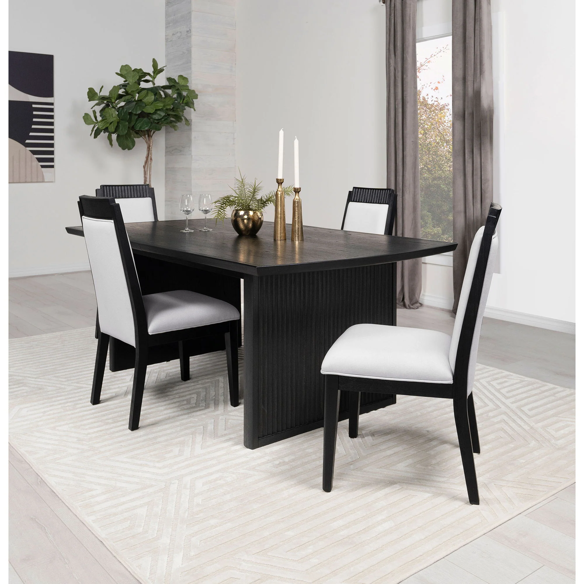 Mason - Dining Set With Extension Leaf - Image 3