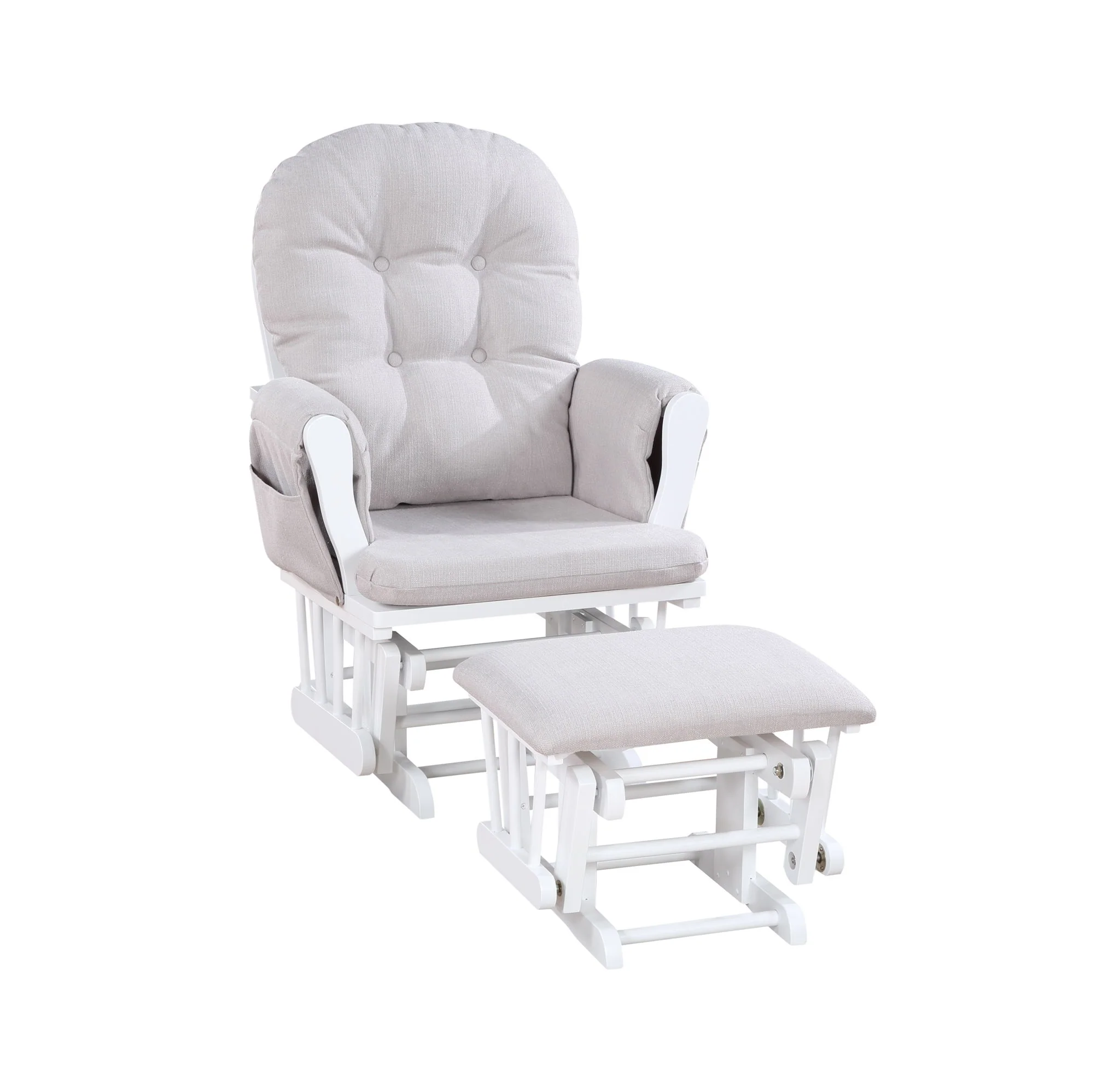 Mason - Comfortable Glider And Ottoman - Image 7