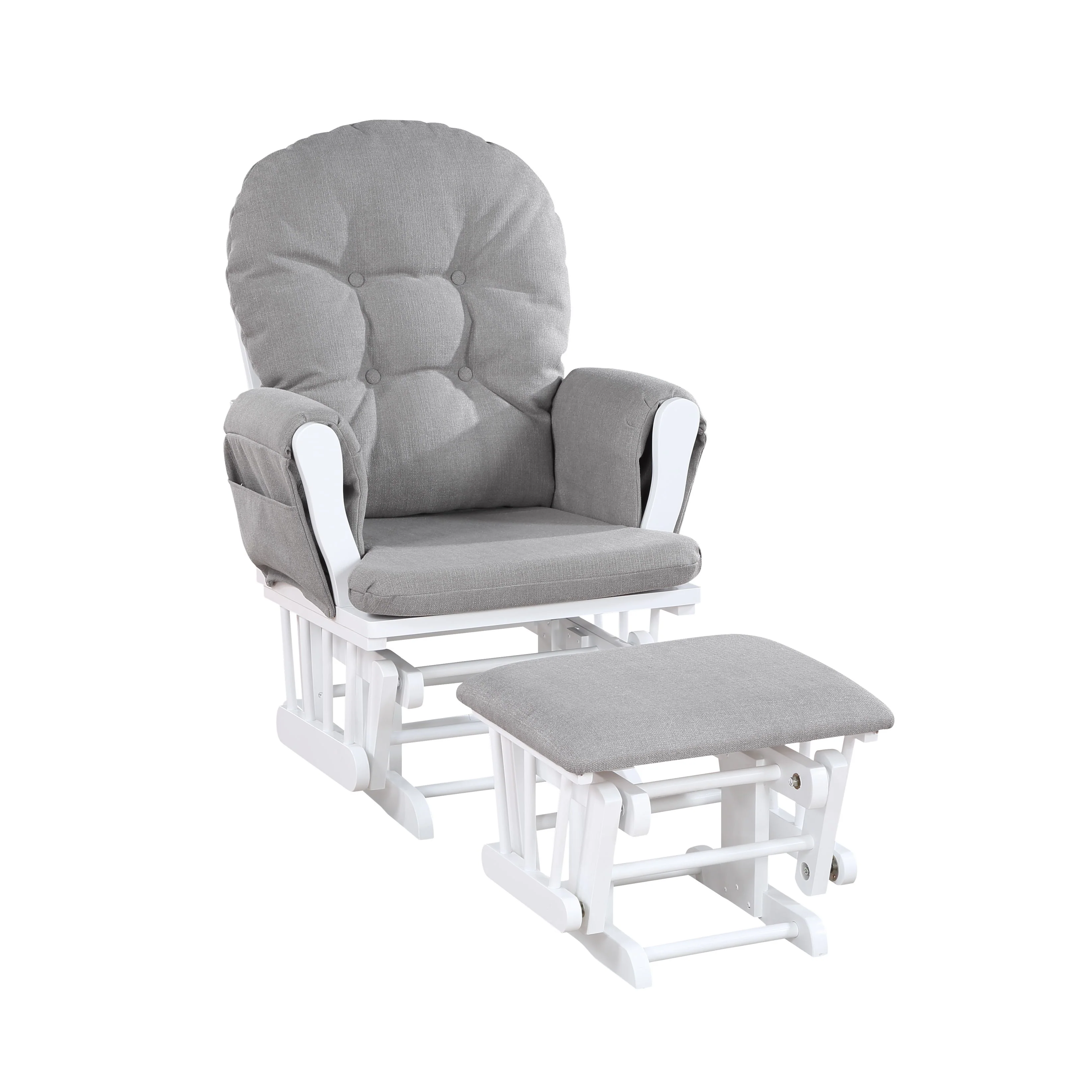 Mason - Comfortable Glider And Ottoman - Image 8