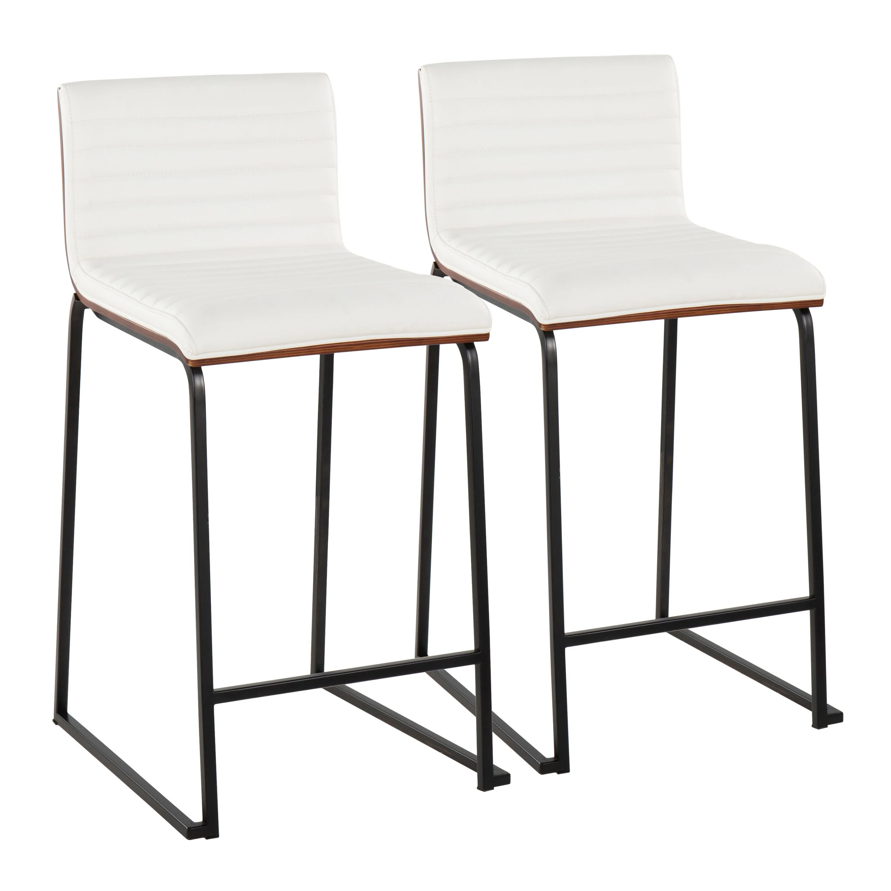 Mason Mara - Contemporary Fixed Height Quality Counter Stool (Set of 2) - Image 3
