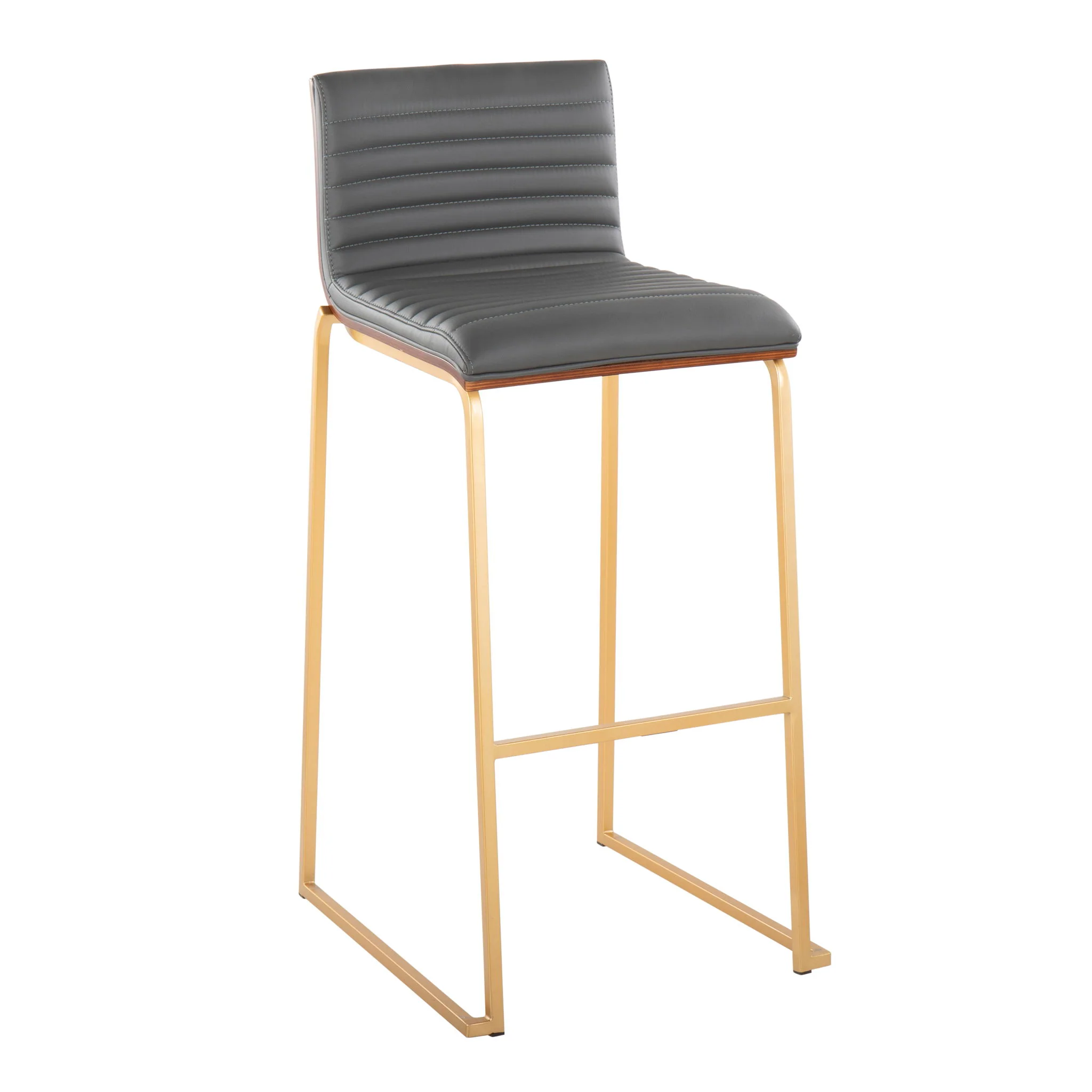 Mason Mara - Contemporary Versatile Desig Fixed Height Barstool (Set of 2) - Image 7