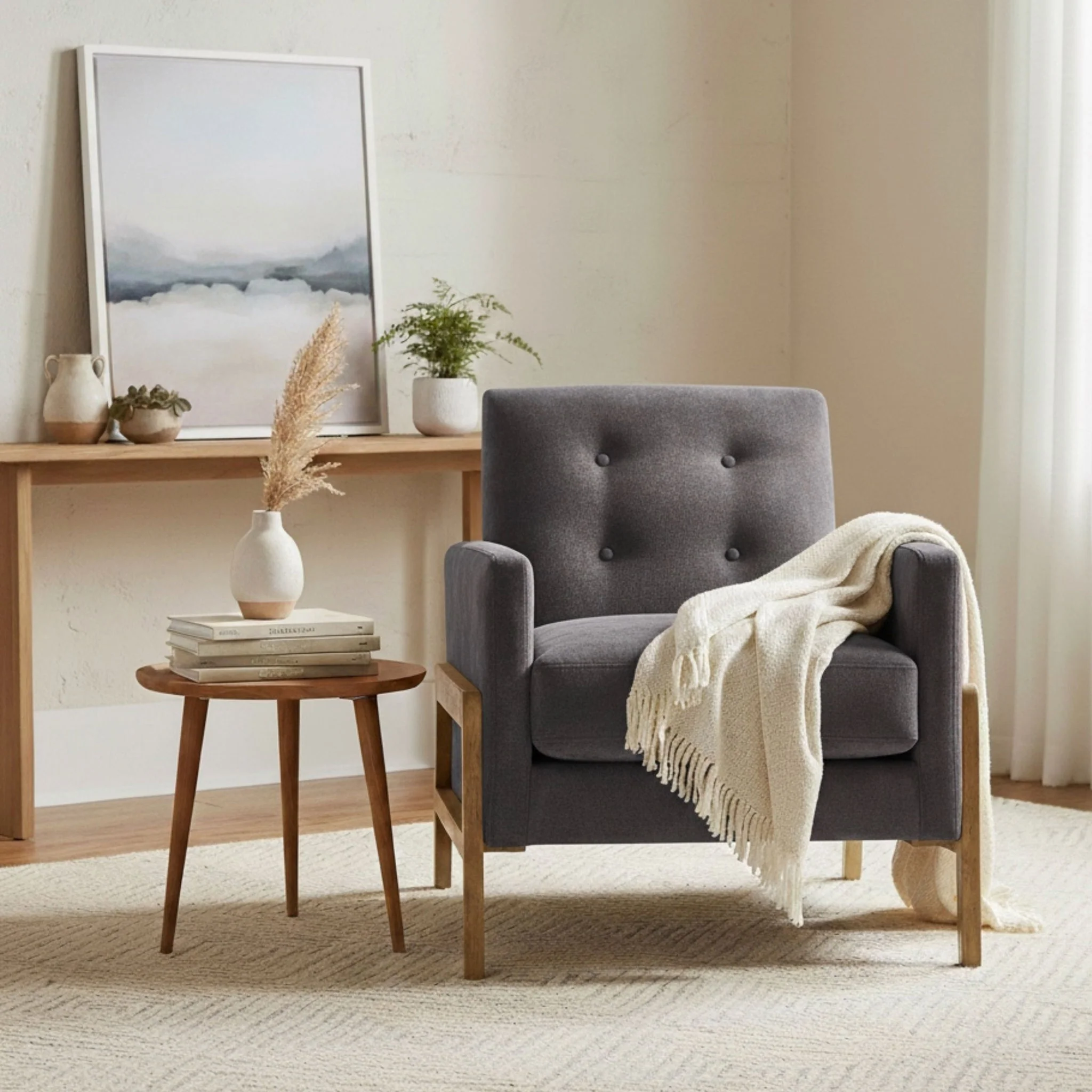 Matson - Tufted Back Accent Chair - Image 12
