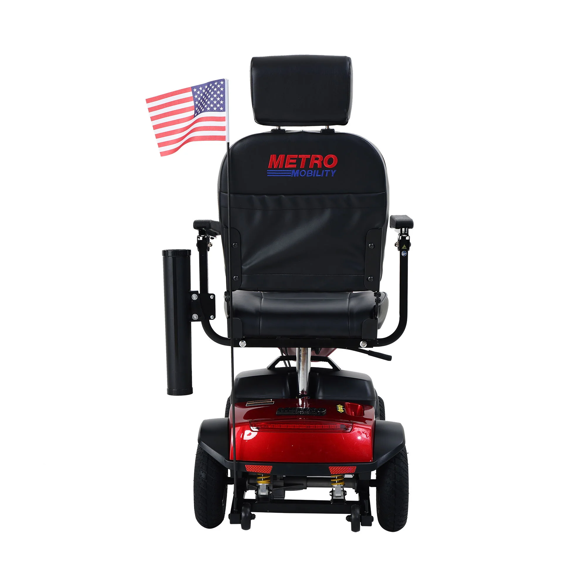 Max Plus - 4 Wheels Outdoor Compact Mobility Scooter With 2 Pieces X 20Ah Lead Acid Battery, 16 Miles, Cup Holders & USB Charger Port - Image 10
