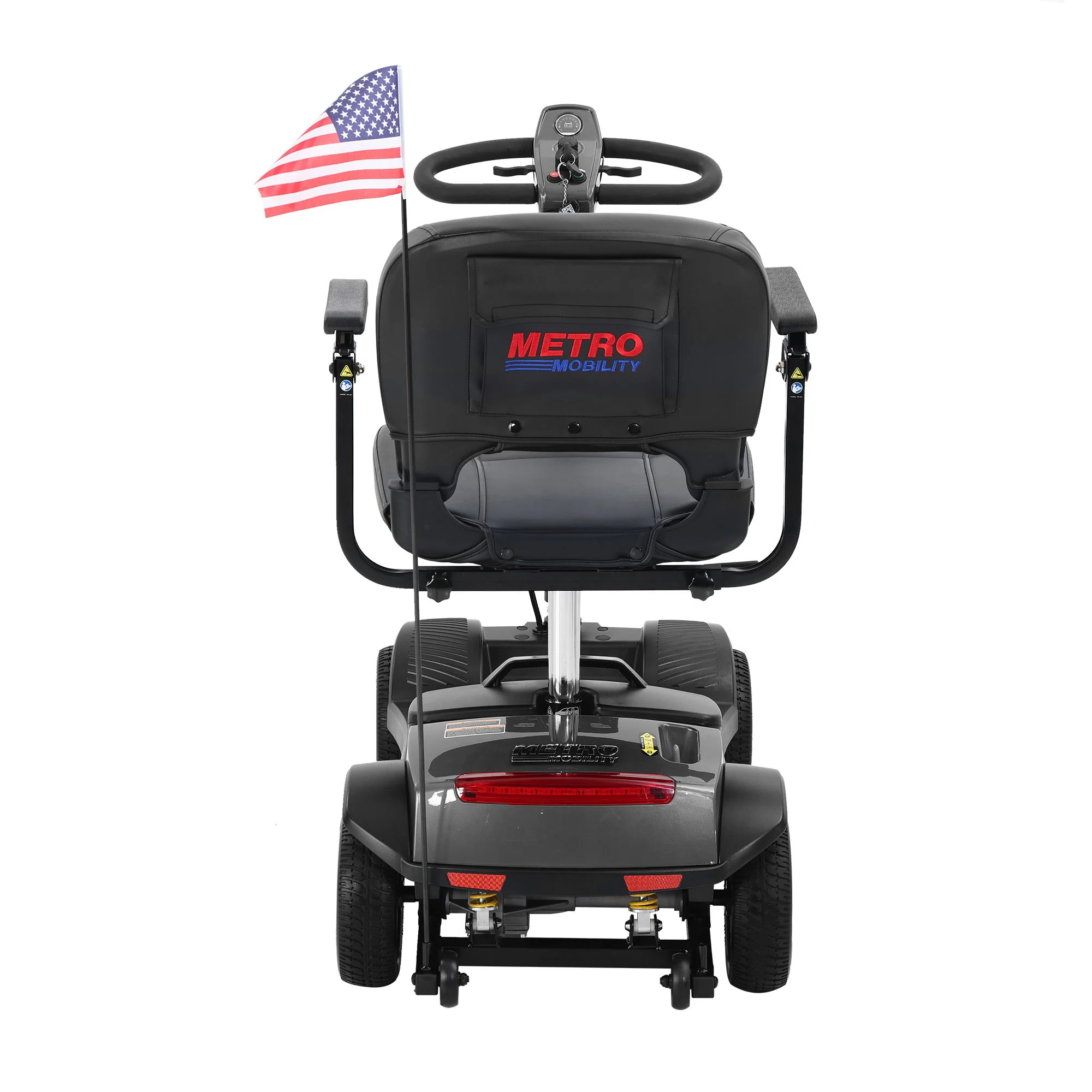 Max Sport - 4 Wheels Outdoor Compact Mobility Scooter With 2 Pieces X 12Ah Lead Acid Battery - Image 12