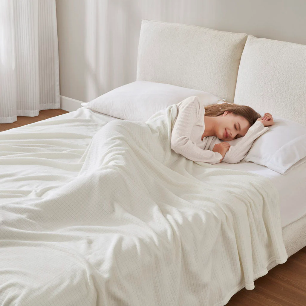 Microfleece - Blanket - Ivory - Image 3
