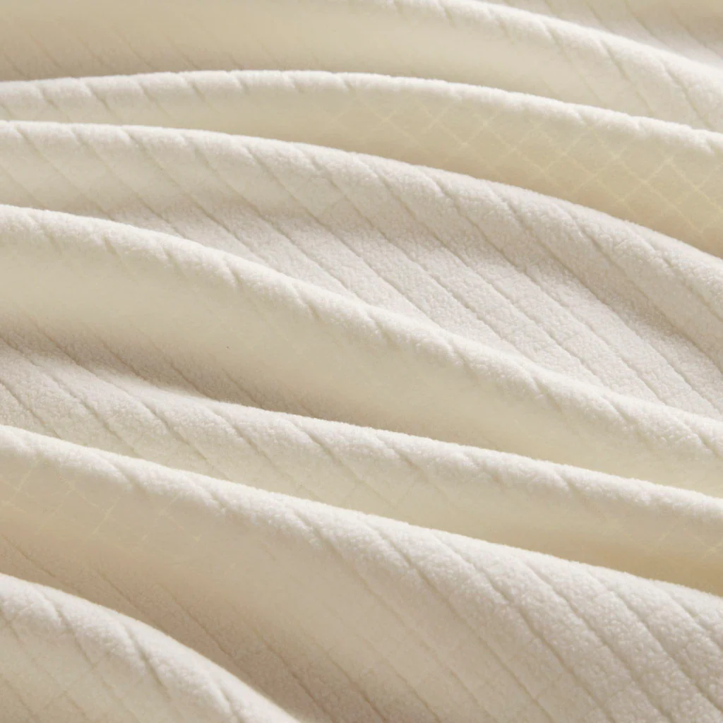 Microfleece - Twin Blanket - Taupe - Image 3