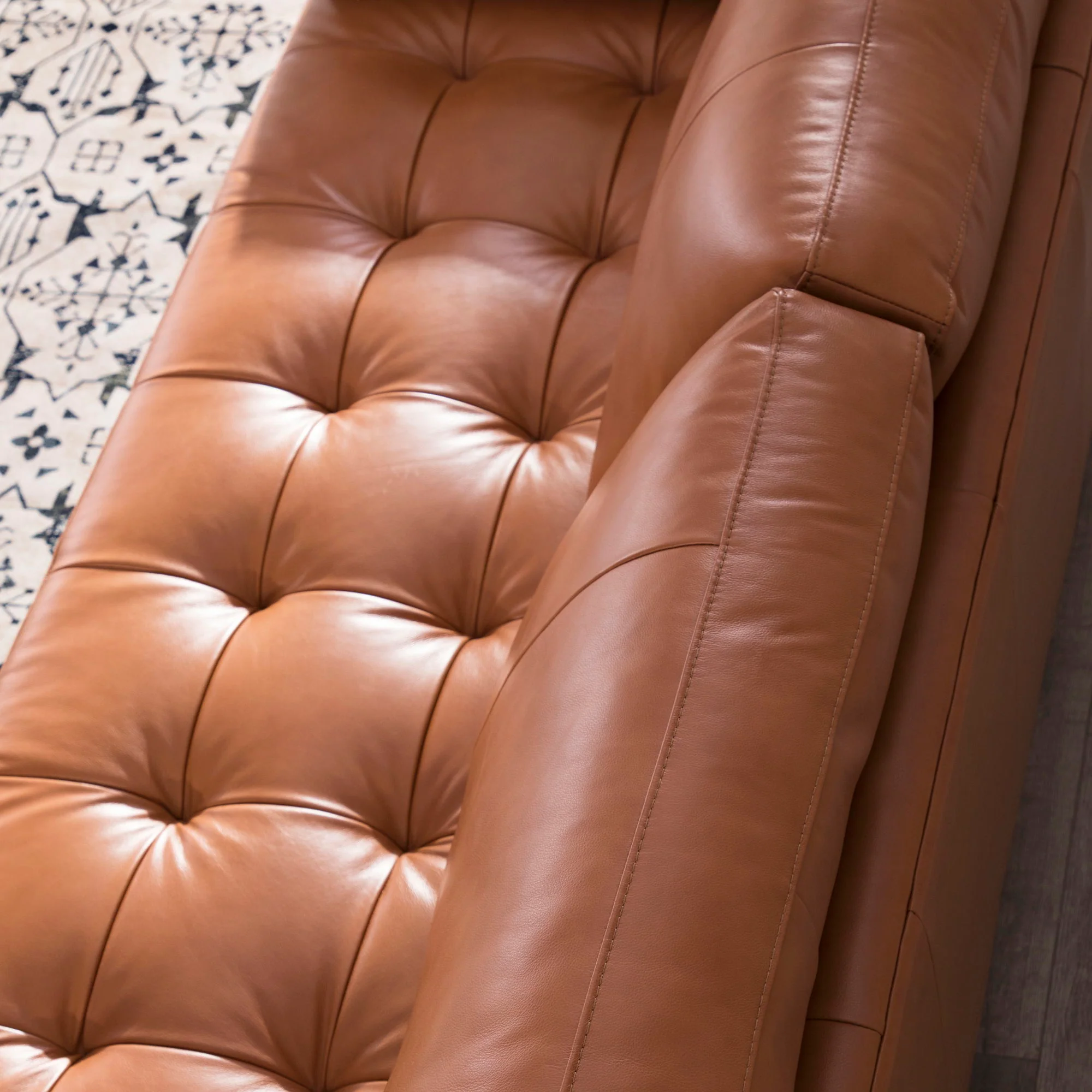 Mid-Century Tufted, Sofa - Image 7