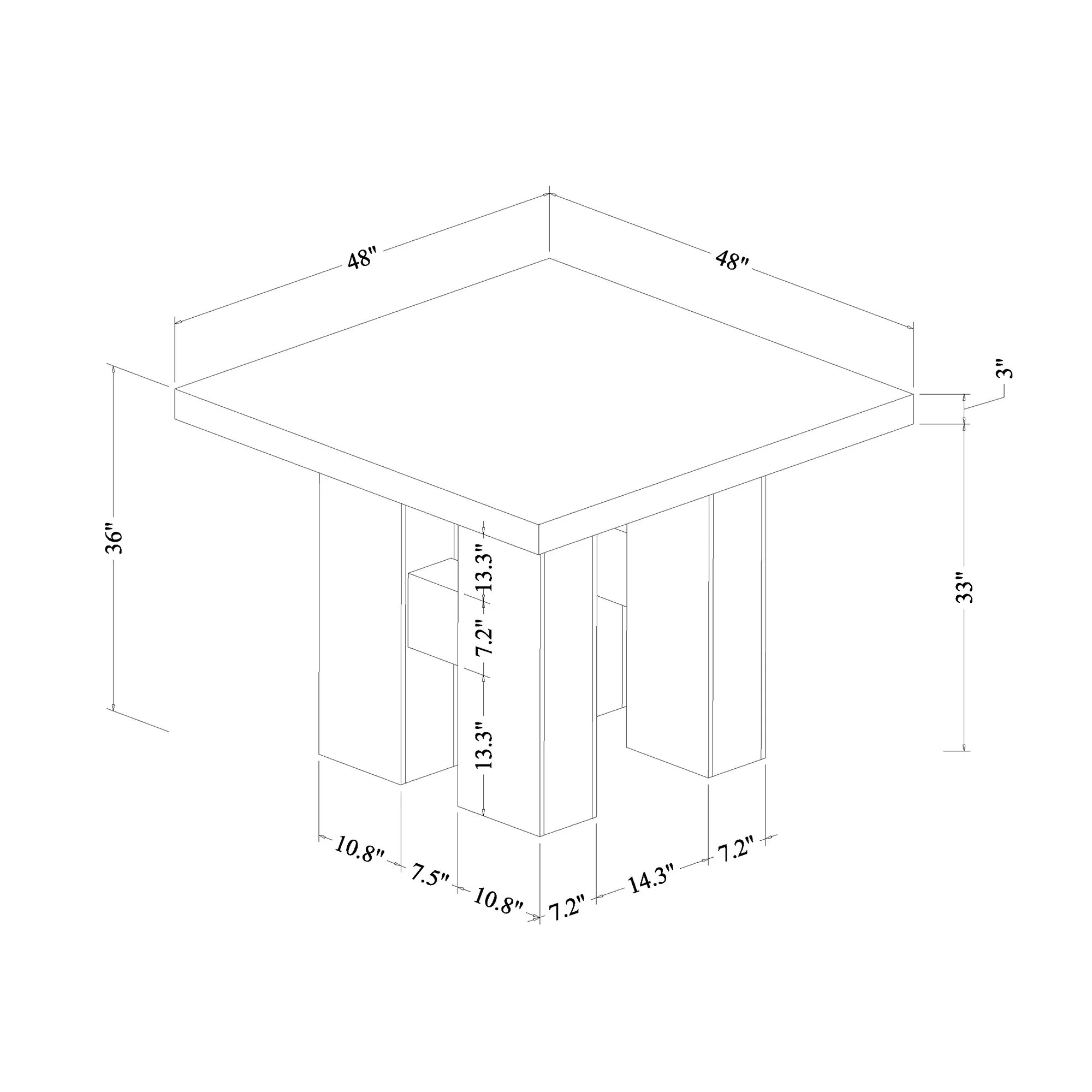 Mikha - Bar Table - Image 7