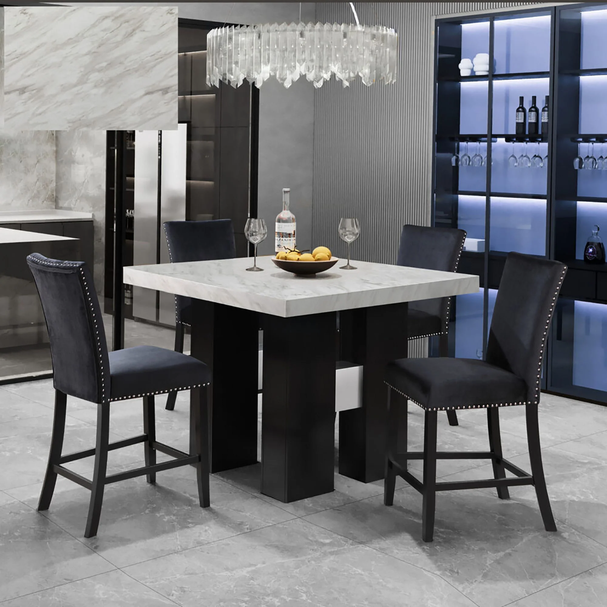 Mikha - Bar Table And Bar Stool - Image 6