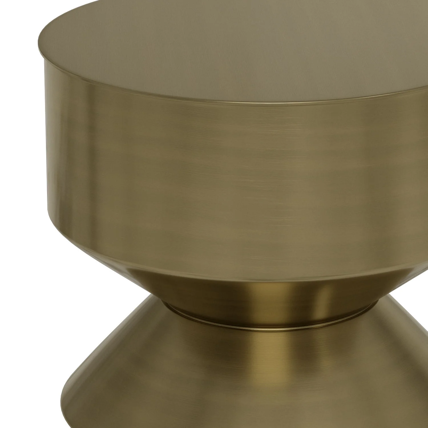 Miller - Side Table - Black / Brass - Image 3