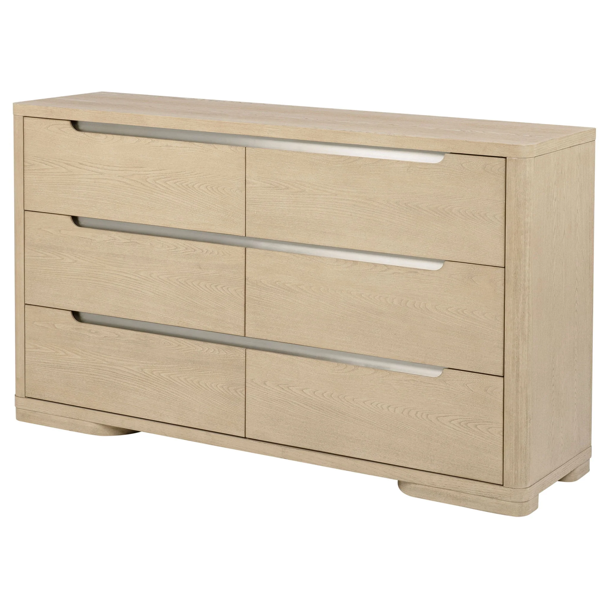 Mirador - 6 Drawer Bedroom Dresser - Natural - Image 3
