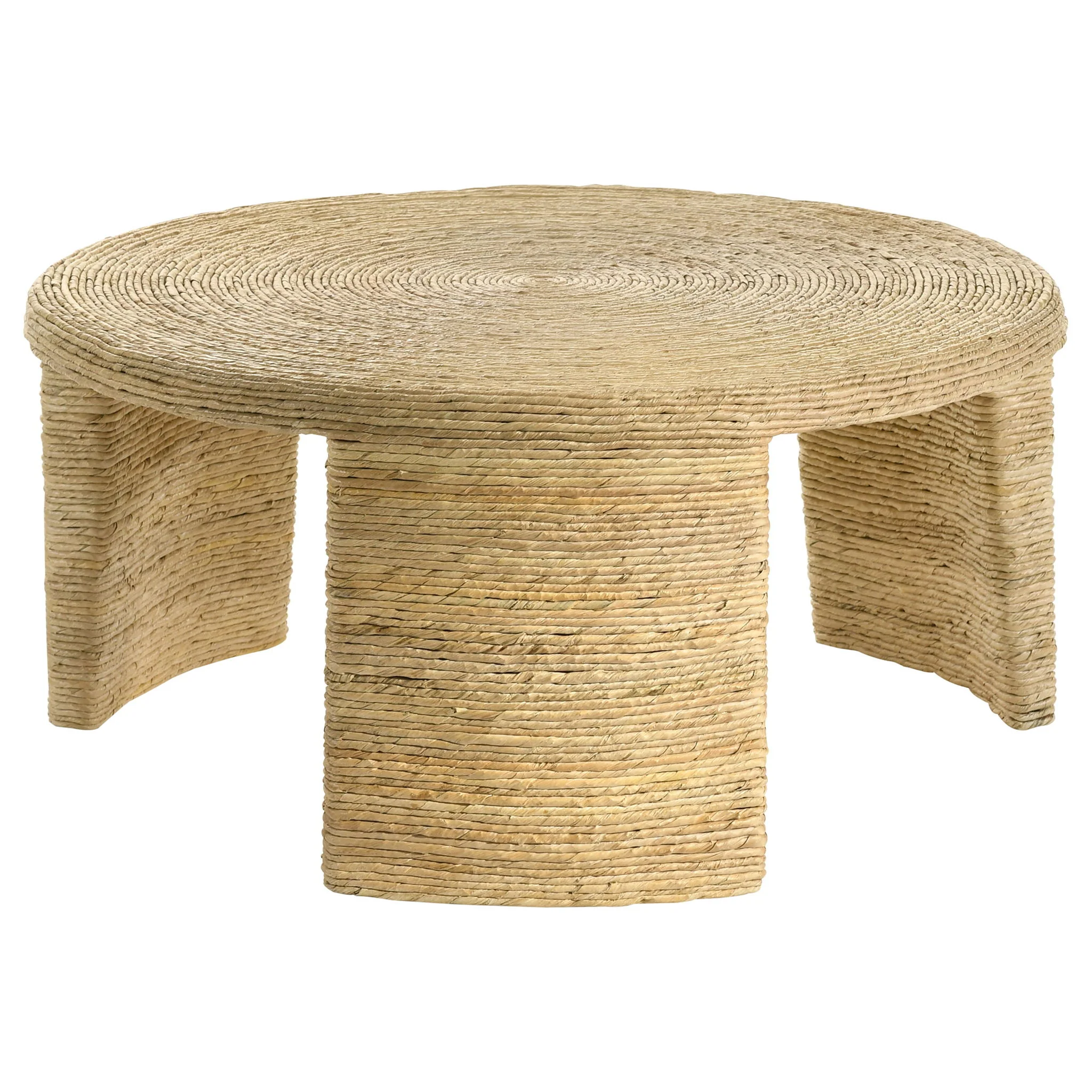 Mize - Round Coffee Table - Natural - Image 4