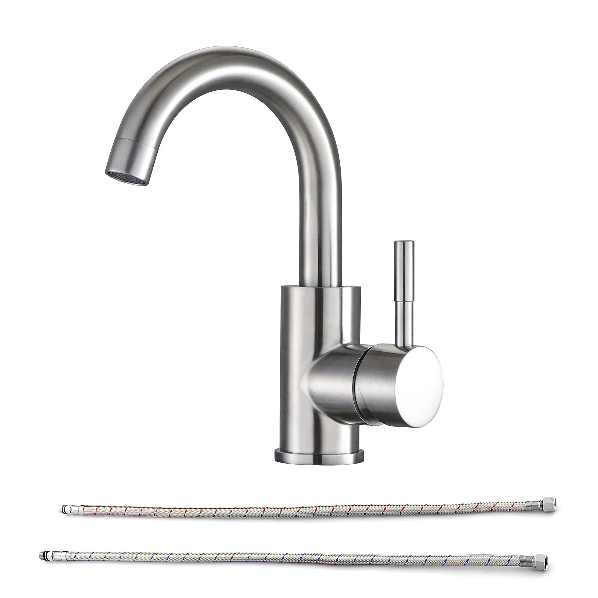 Modern Bathroom Faucet Single Hole Single Handle - Image 2