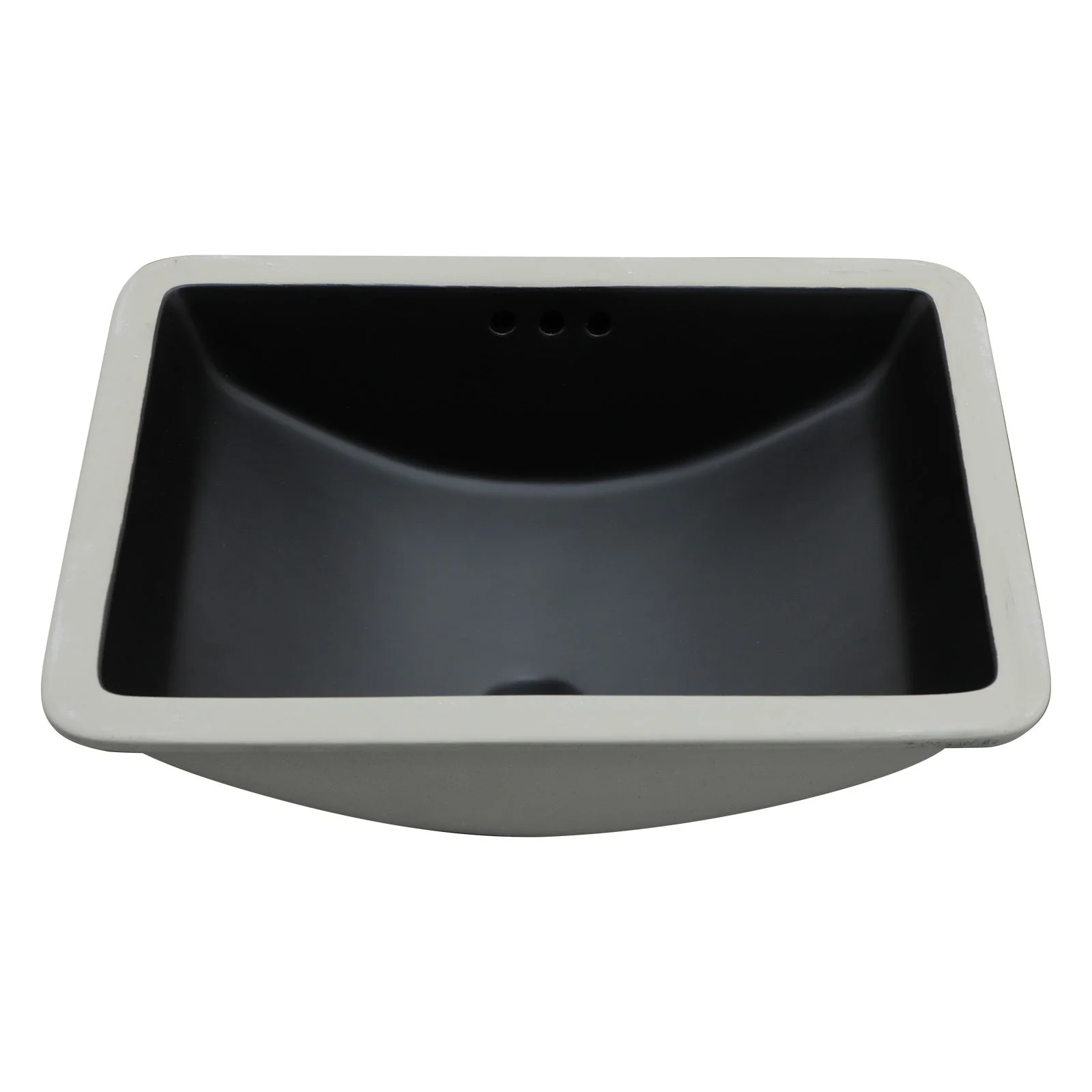 Modern Ceramic Undermount Bathroom Sink With Overflow, High Quality - Image 4