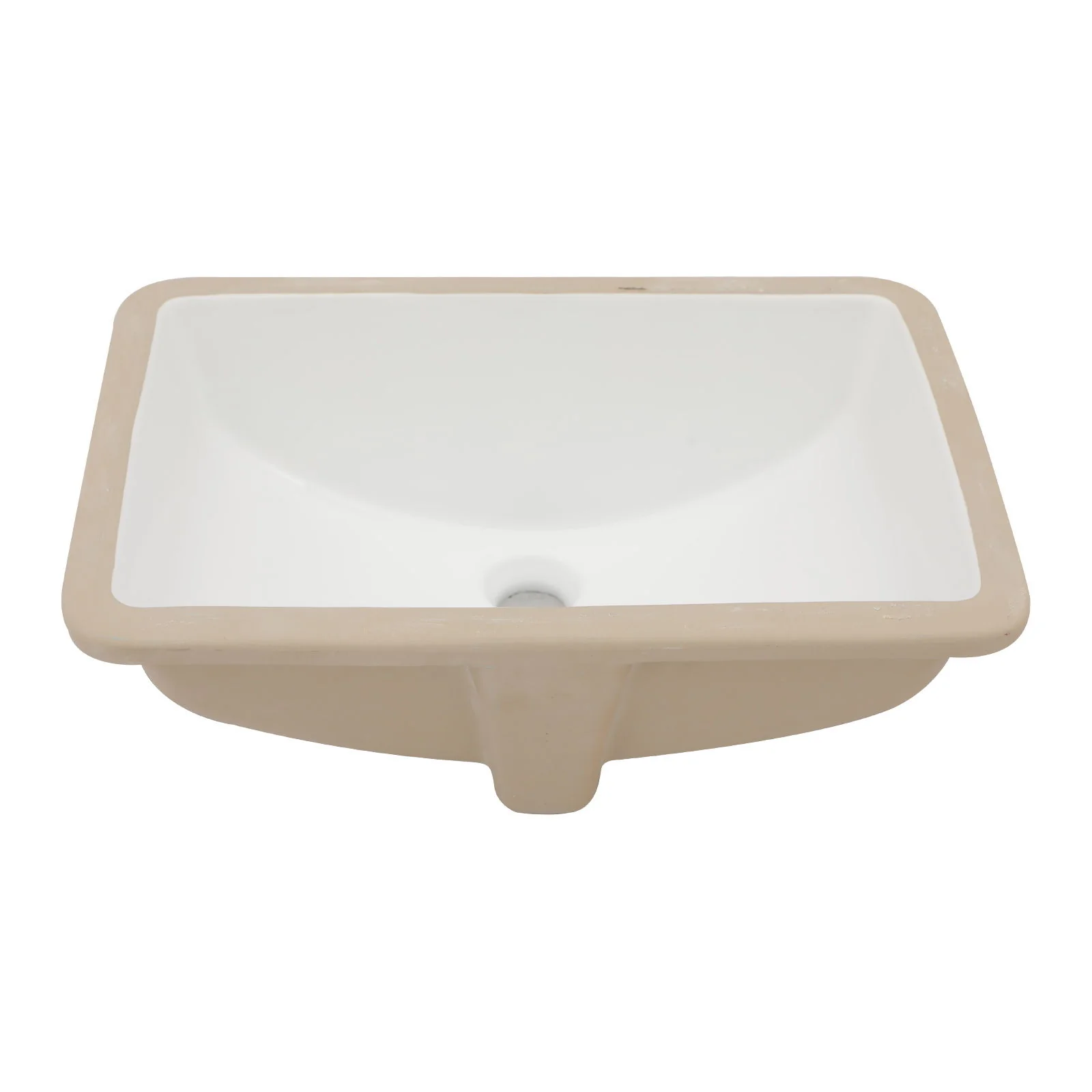 Modern Ceramic Undermount Bathroom Sink With Overflow, High Quality - Image 7