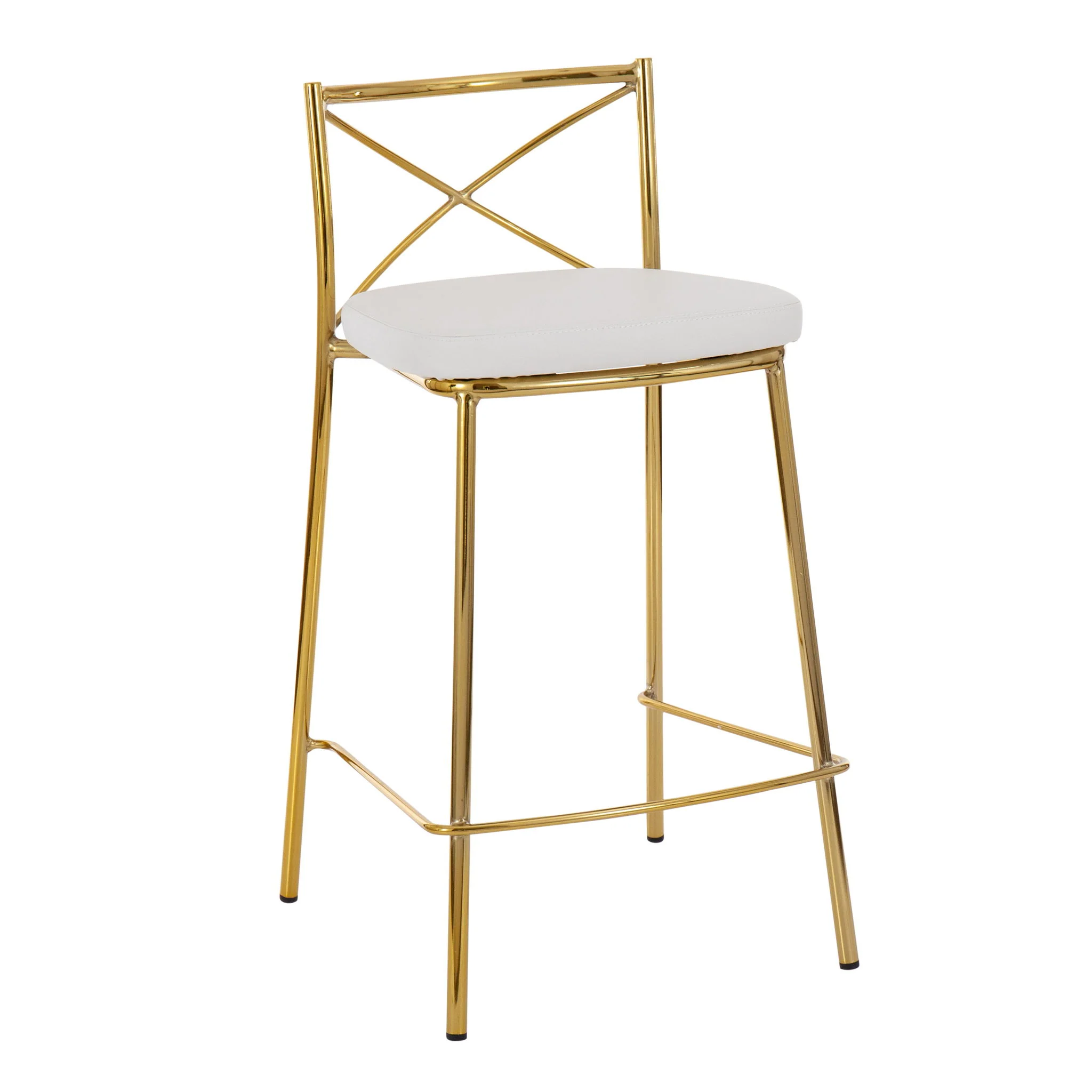 Modern Charlotte - Contemporary Fixed Height Counter Stool (Set of 2) - Image 8