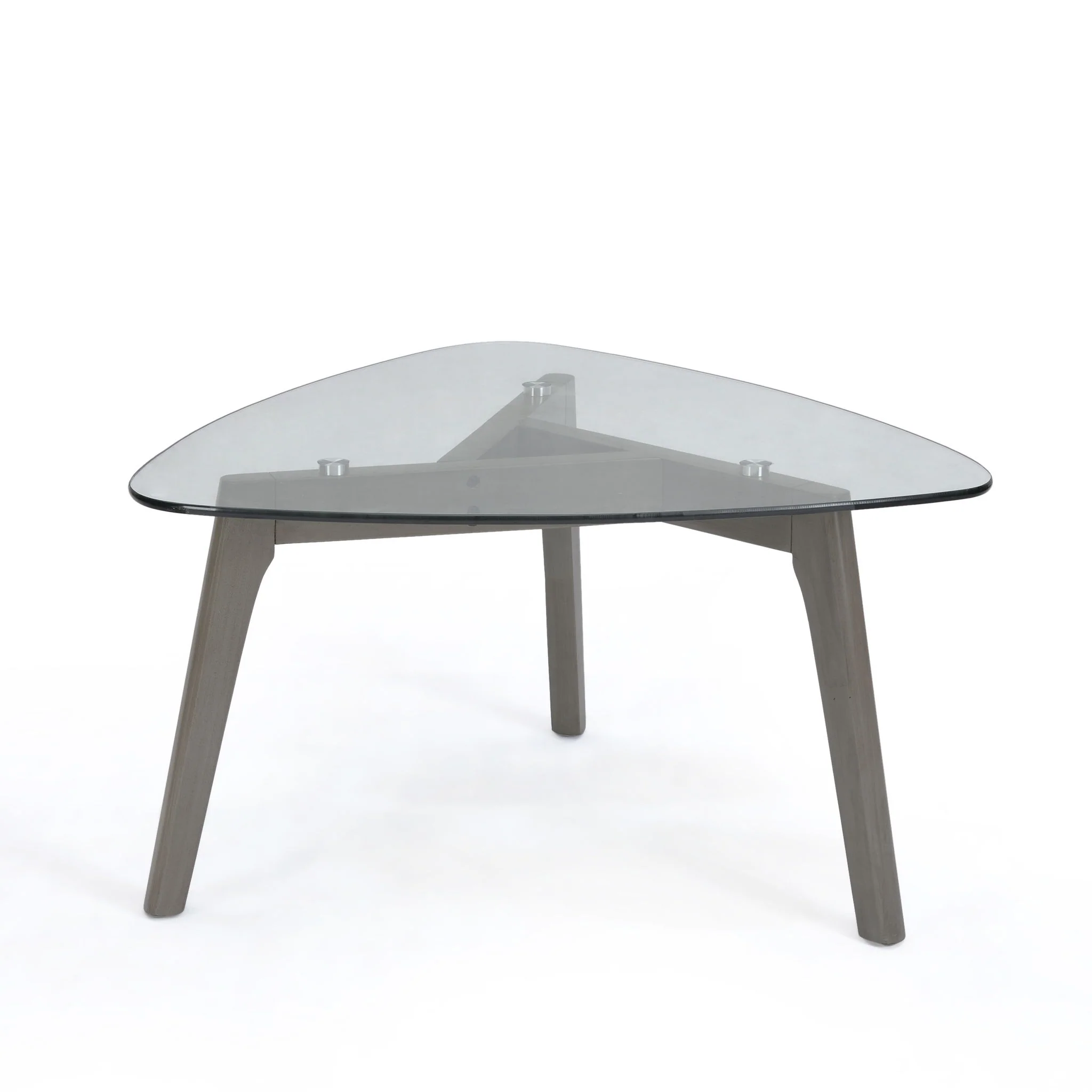 Modern Coffee Table With Wood Construction And Compact Design