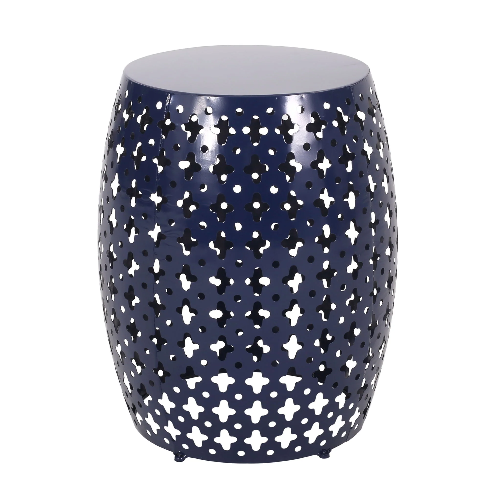 Modern Design, Metal End Table, Large - Image 2