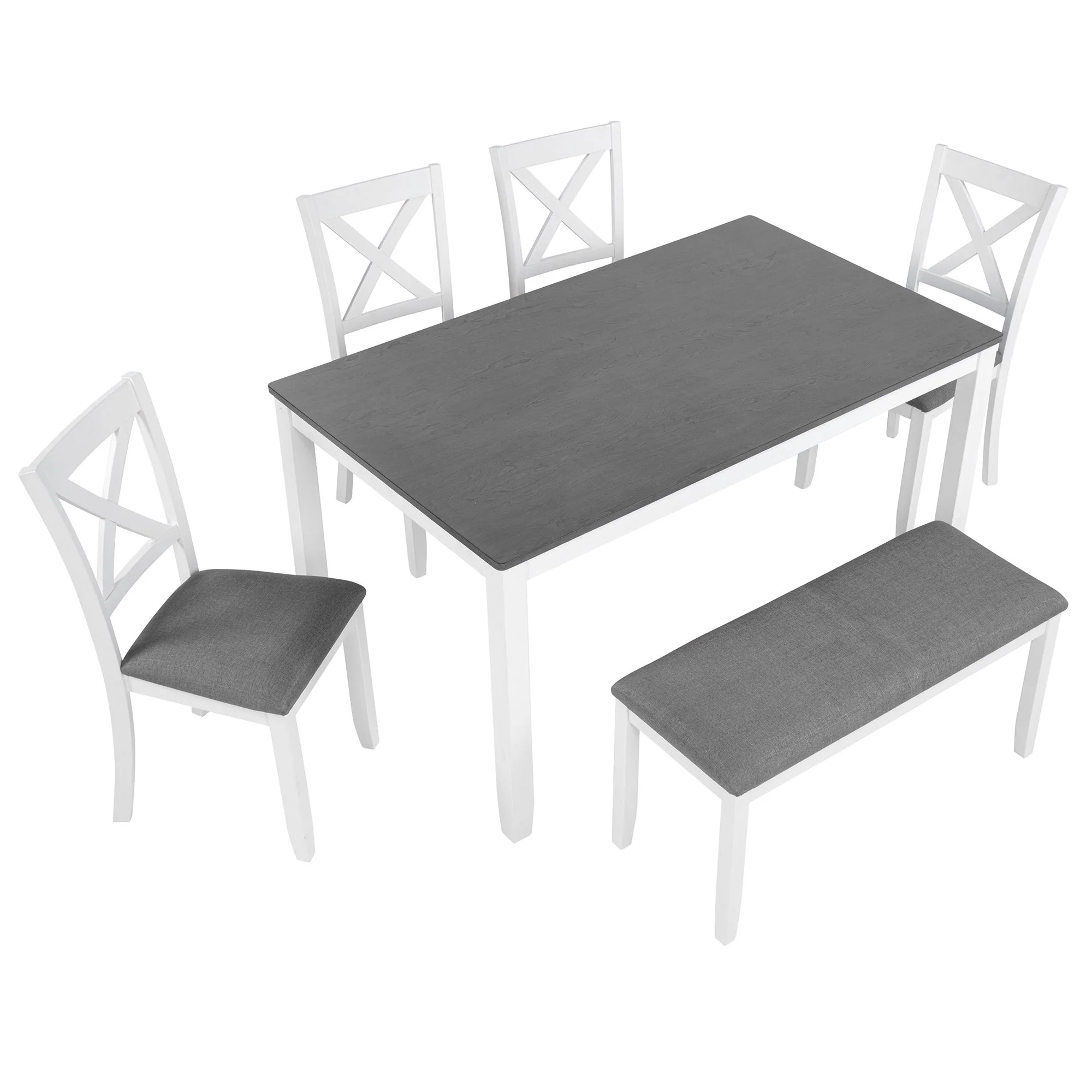 Modern Dining Table Set With Chairs For Kitchen - Image 2