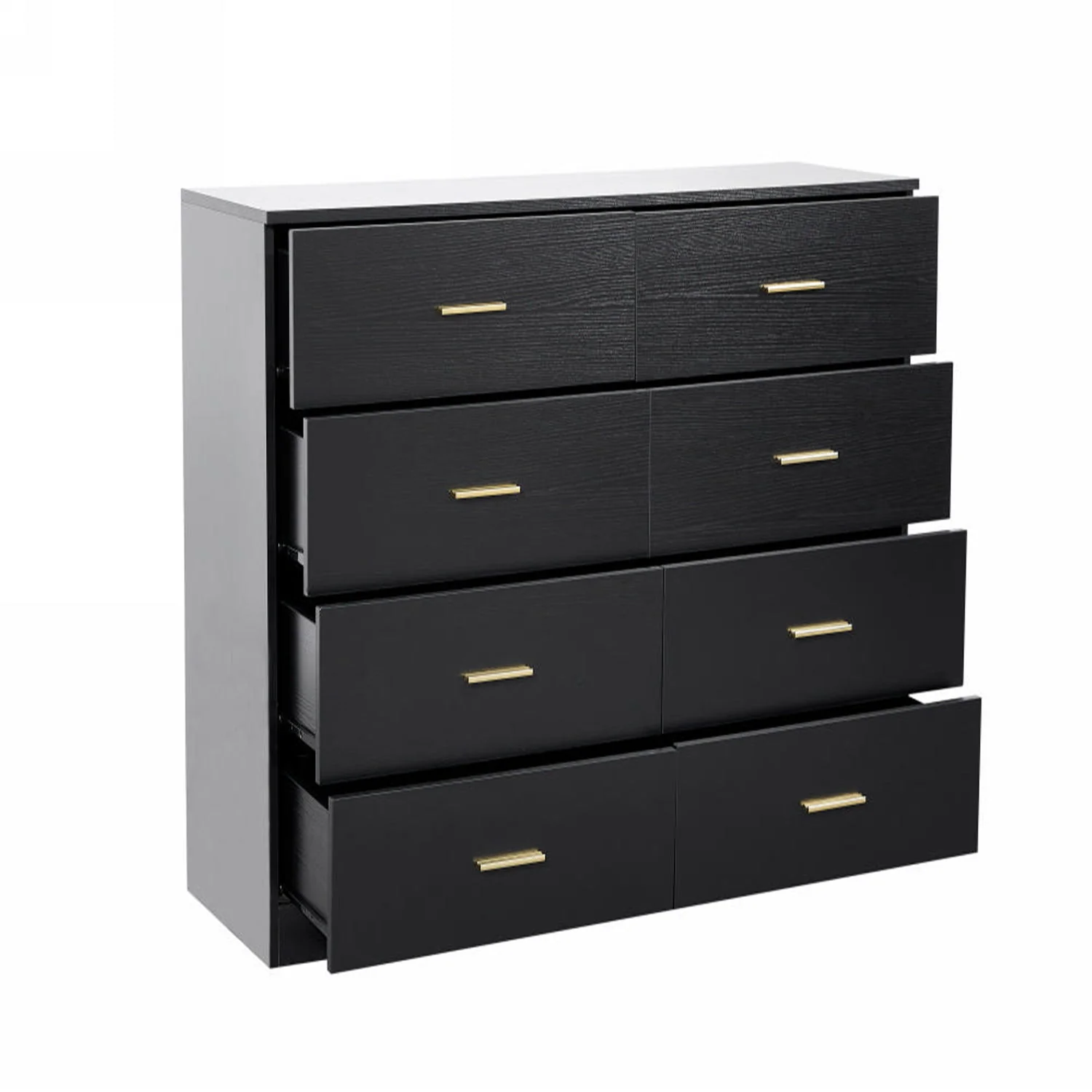 Modern Drawer Dresser For Bedroom, Ample Storage Wide Chest Of Drawers - Image 4