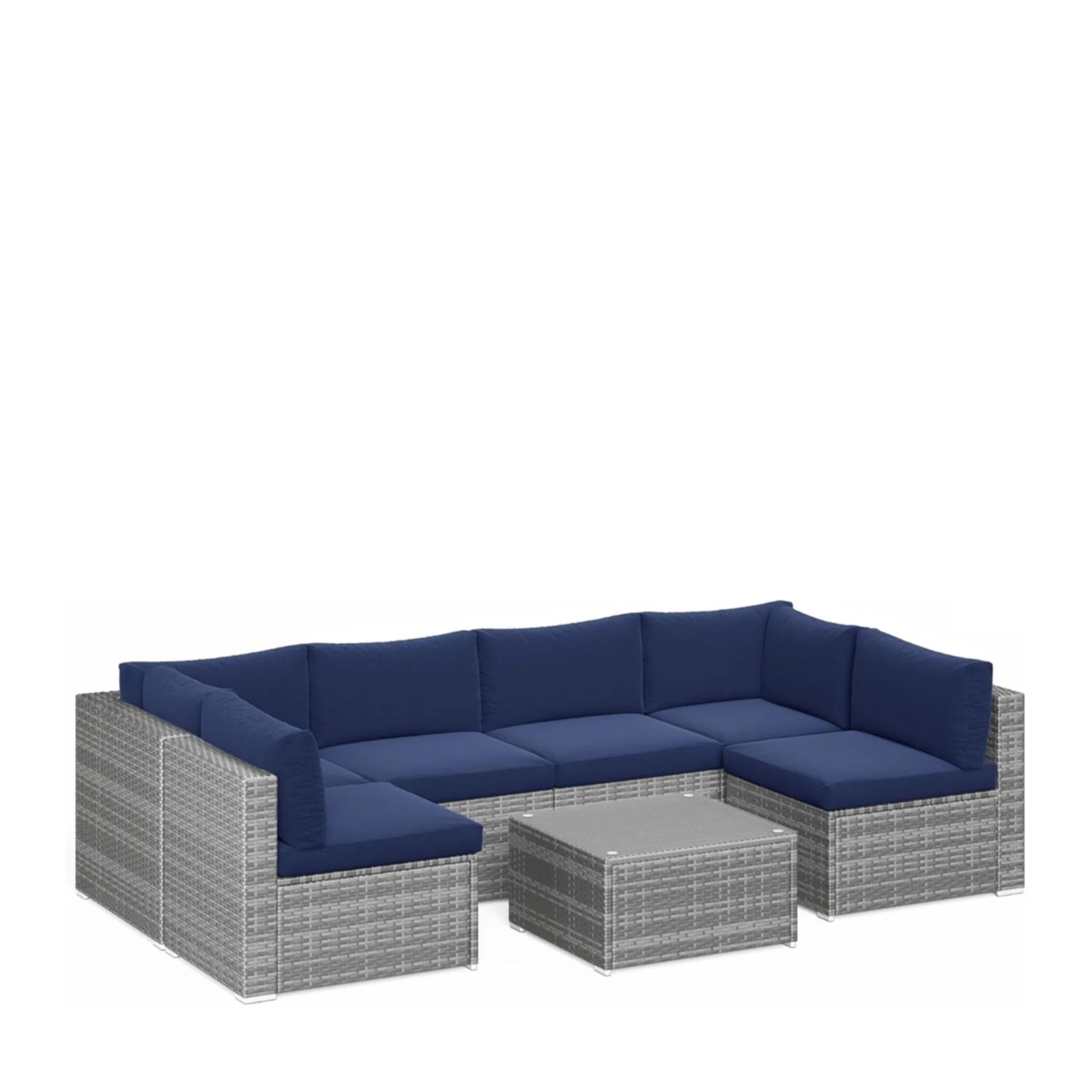 Modern Patio Set With Coffee Table - Image 12