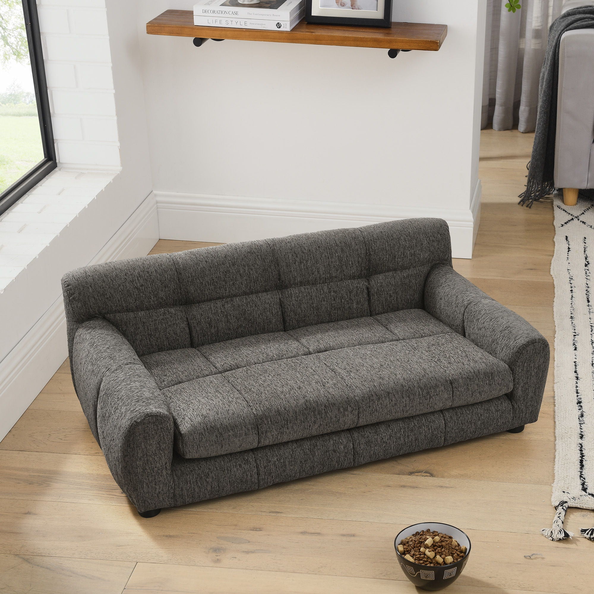 Modern Pet Sofa With Backrest And Armrests - Image 6