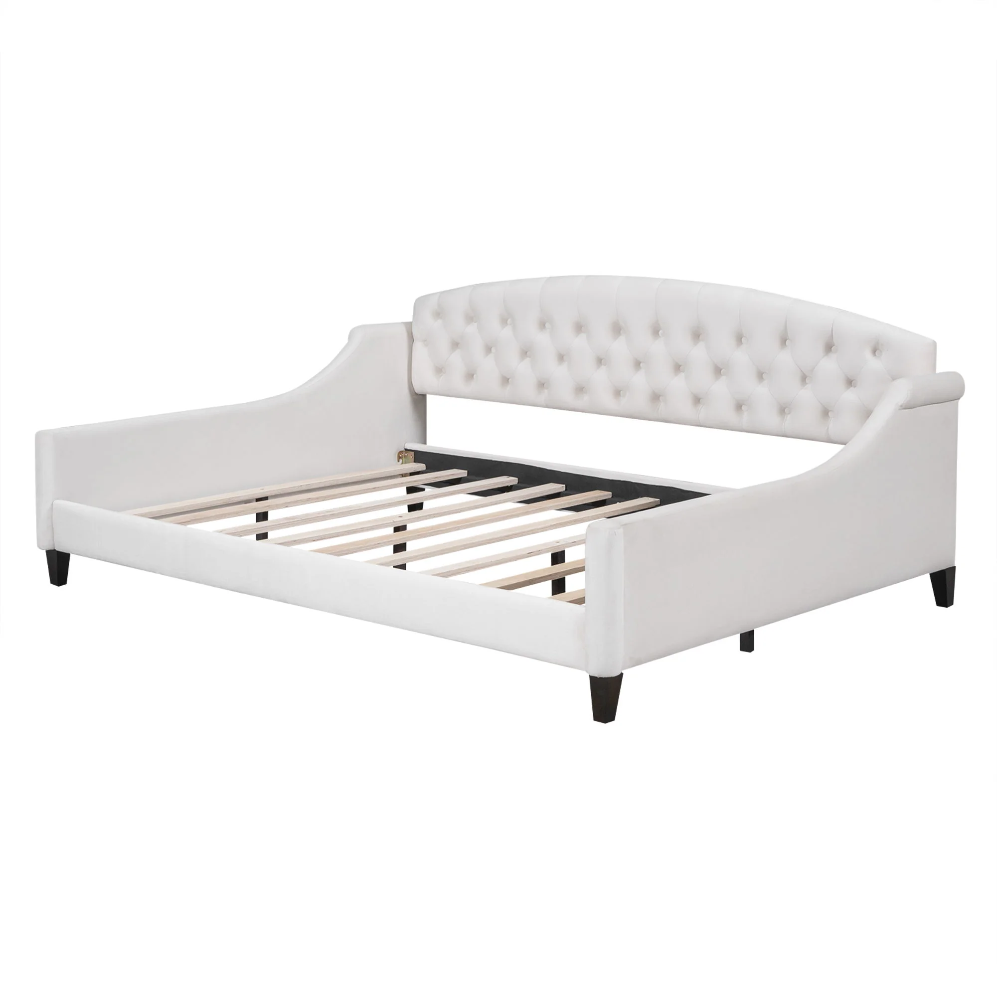 Modern Tufted Button Daybed - Image 2