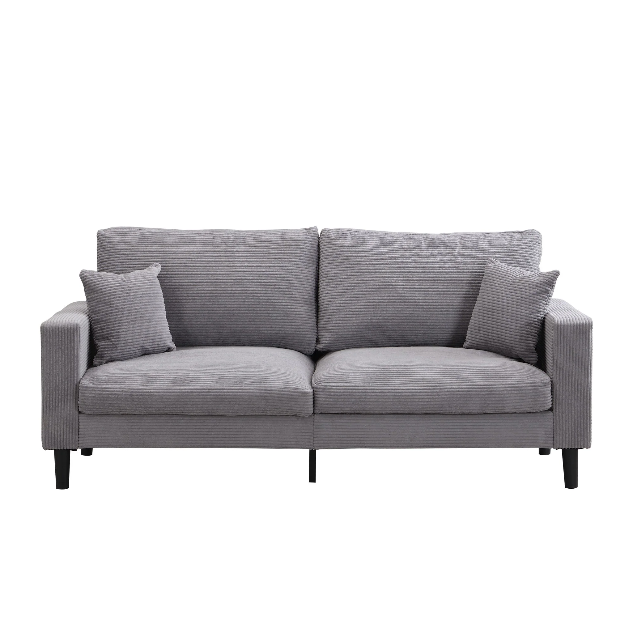 Modern Upholstered Resilience Three Seater Sofa - Image 3