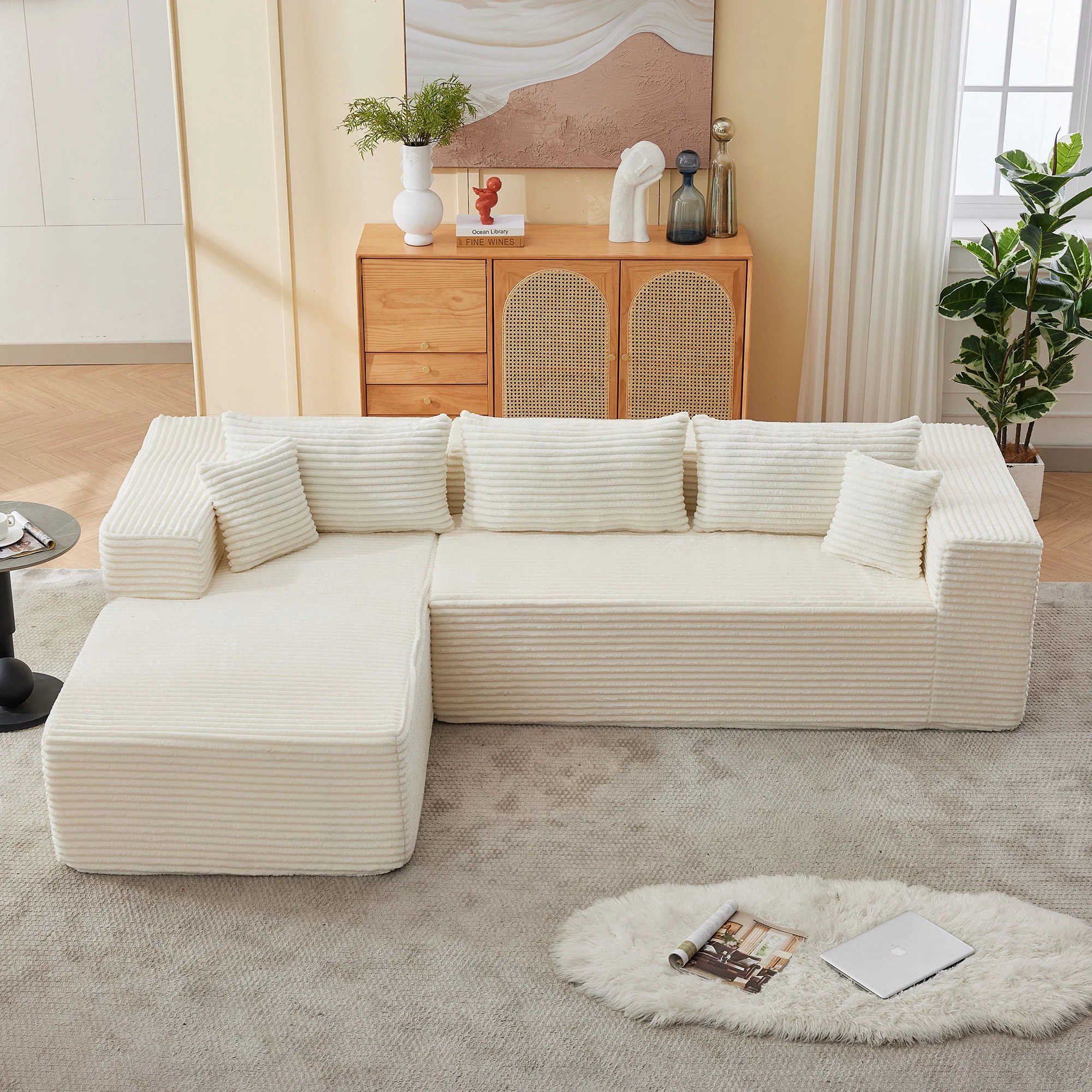 Modular Sofa With Square Legs - Image 8