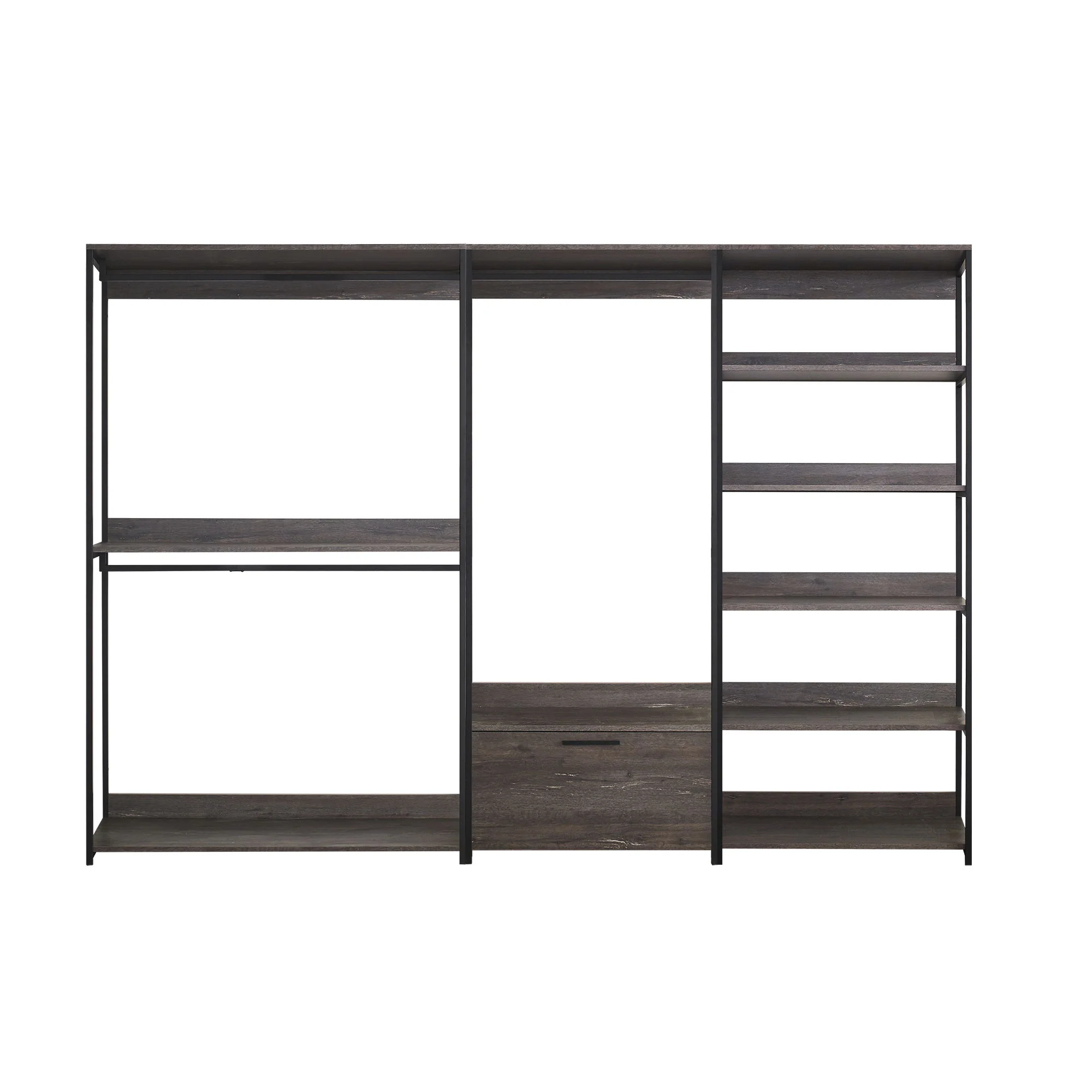 Monica - Walk-In Closet System, Modular Design - Rustic - Image 3