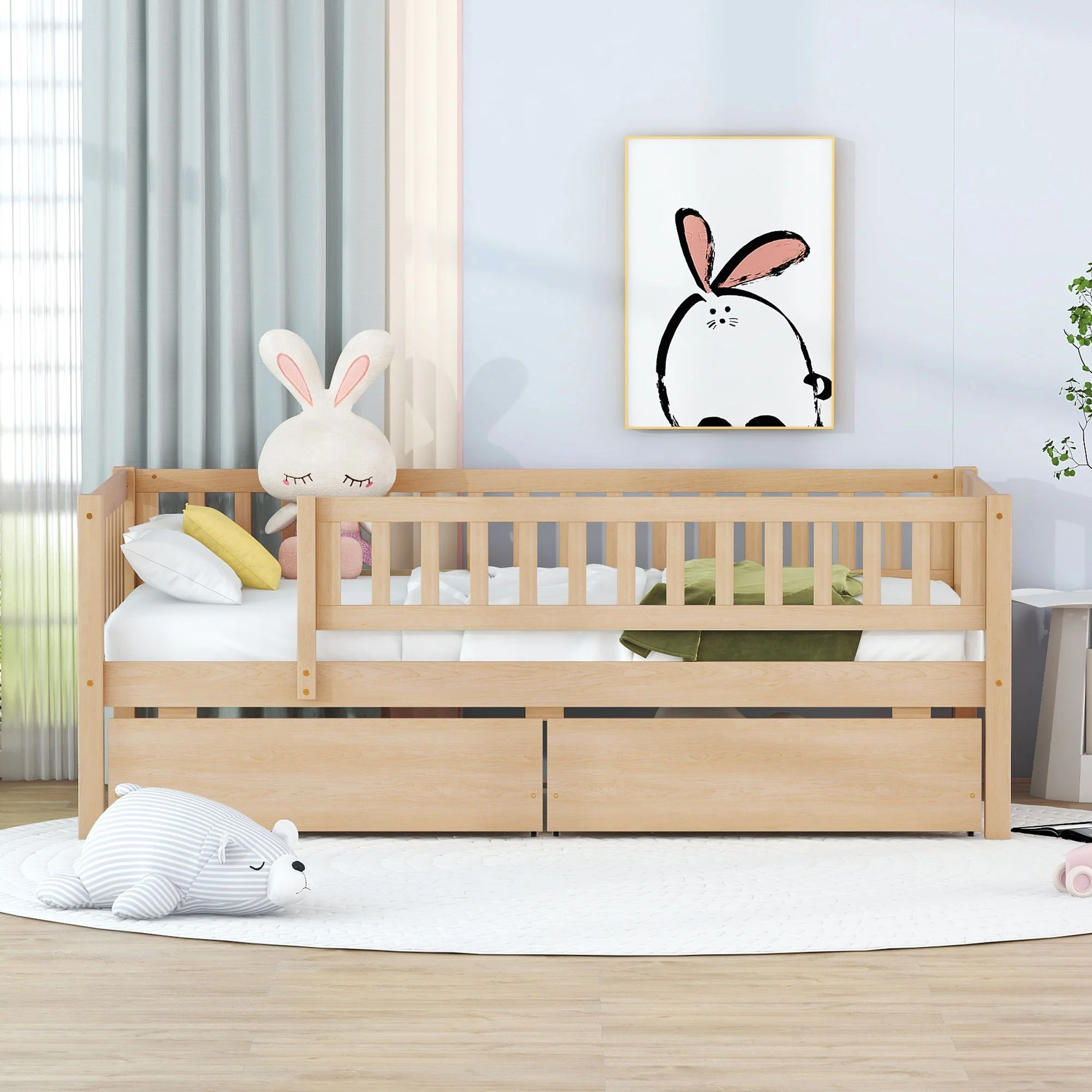 Multi Functional Wooden Daybed Bed - Image 26