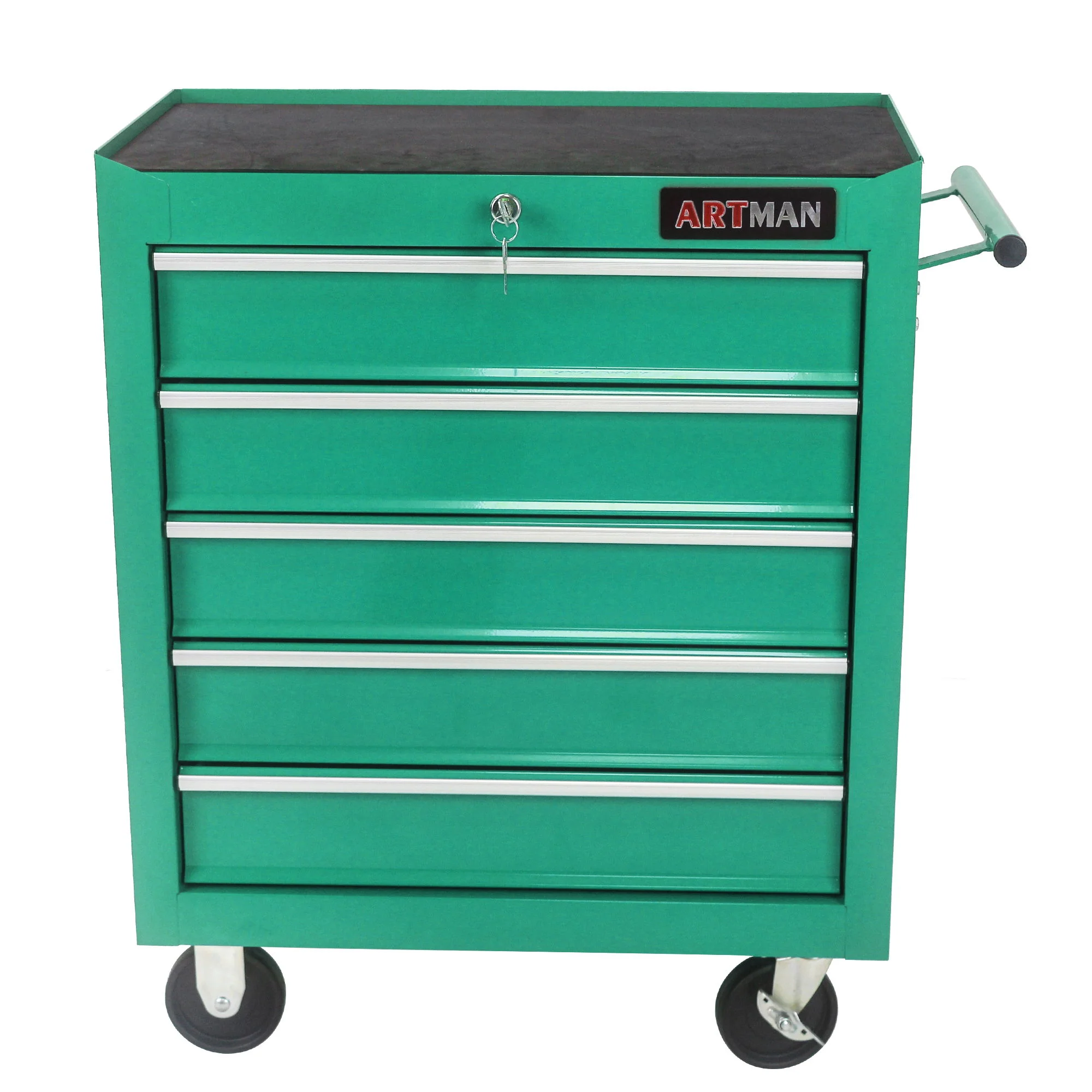 Multifunctional Tool Cart With Wheels And Drawers - Image 9