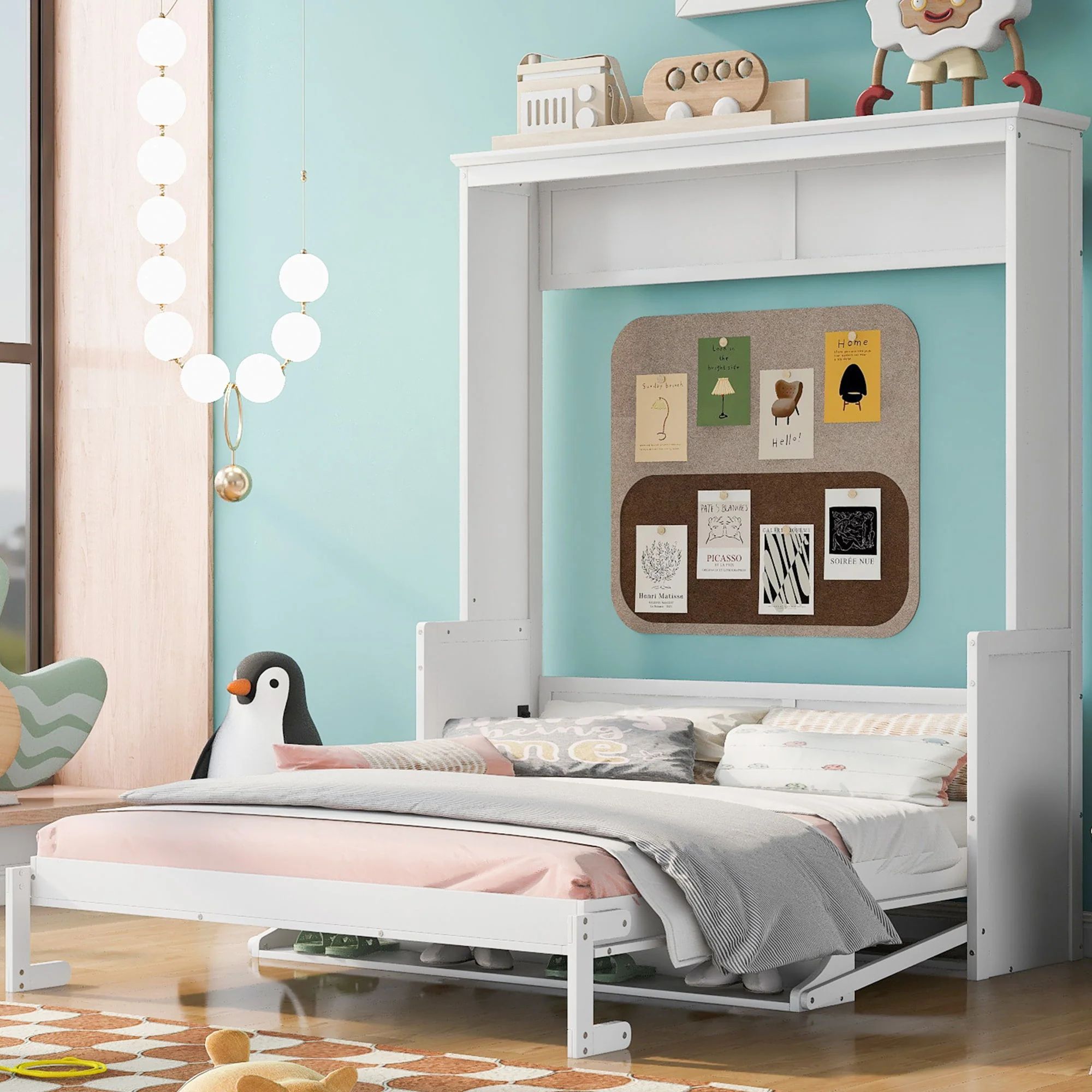 Murphy Bed With Shelf - Image 5