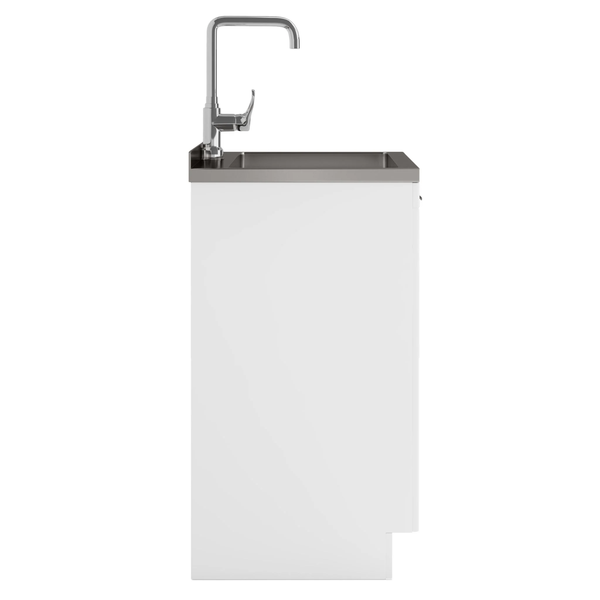 Murphy - Laundry Cabinet & Faucet And Stainless Steel Sink - Image 6
