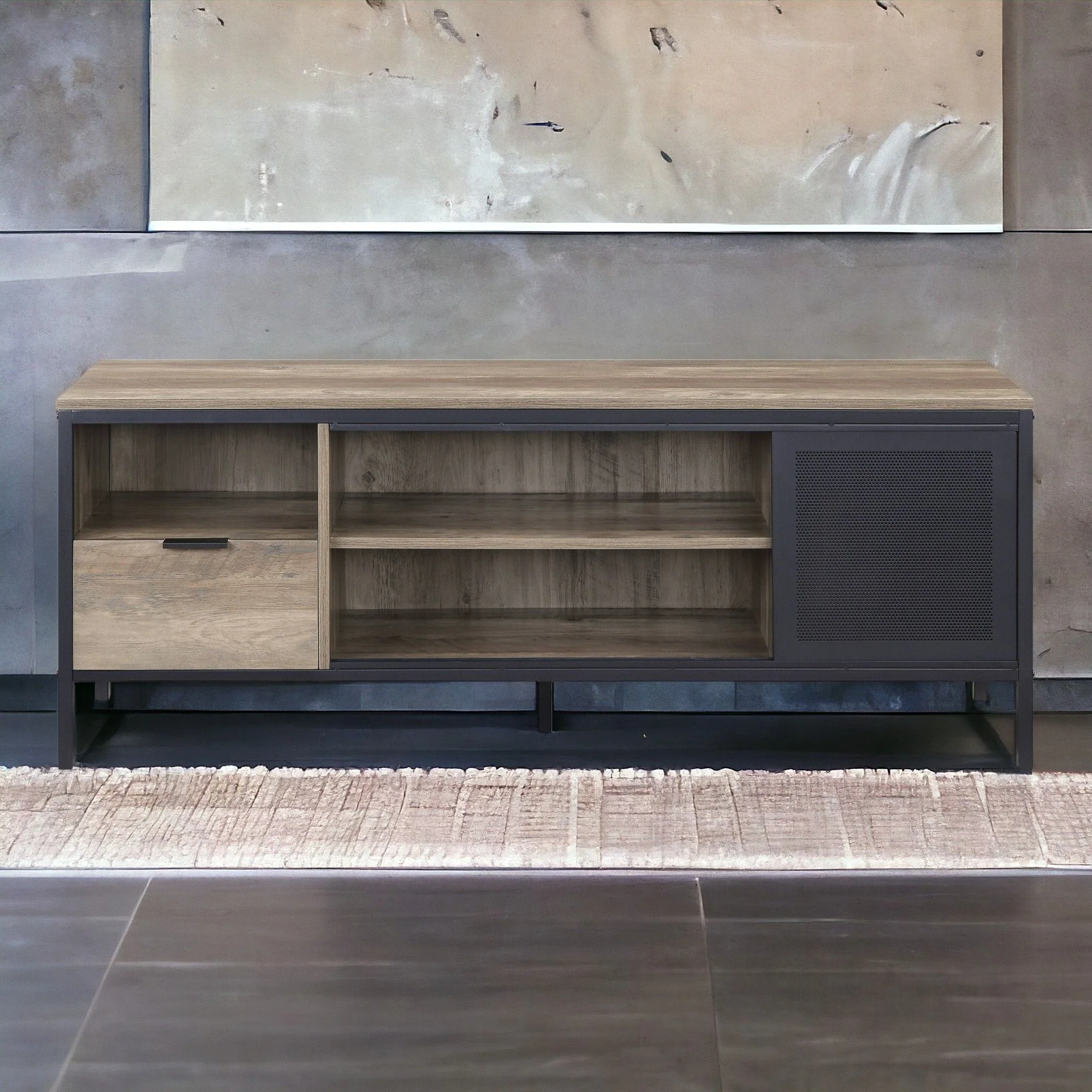 Nantan - Rustic TV Stand - Image 5