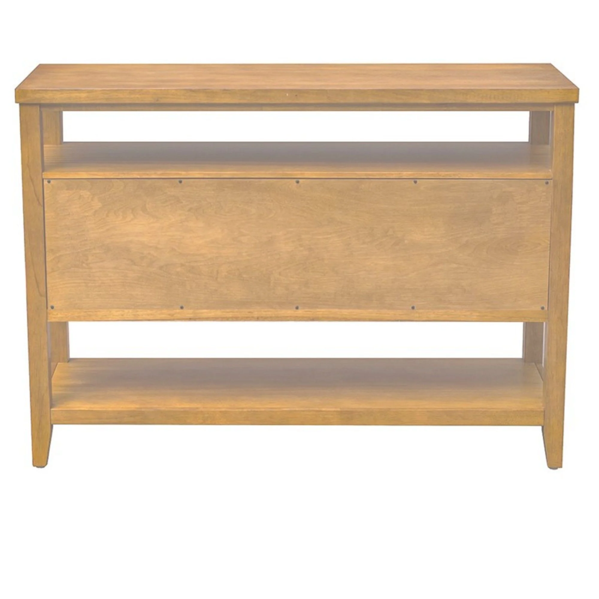 Naomi - 2 Door Storage Console Table With Ample Shelving - Natural - Image 2