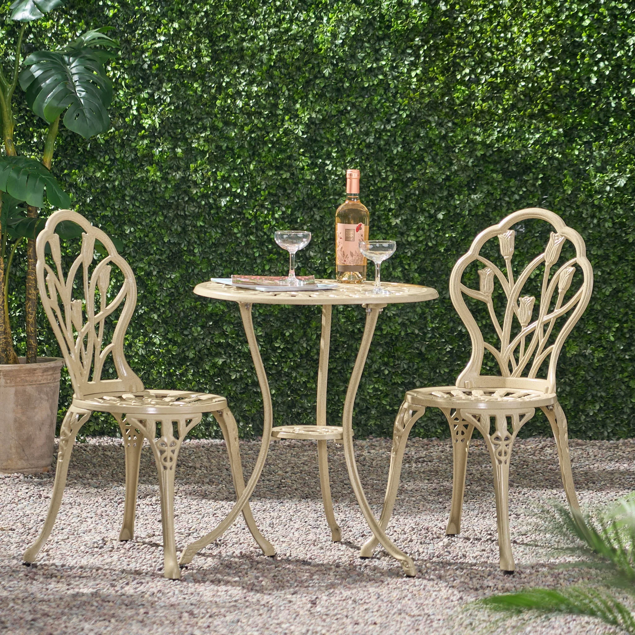 Nassau - Cast 3 Piece Bistro Set - Image 8