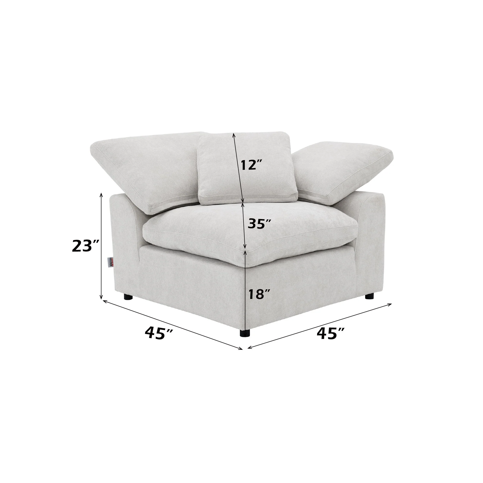 Naveen - Modular Sectional With Ottoman - Image 4