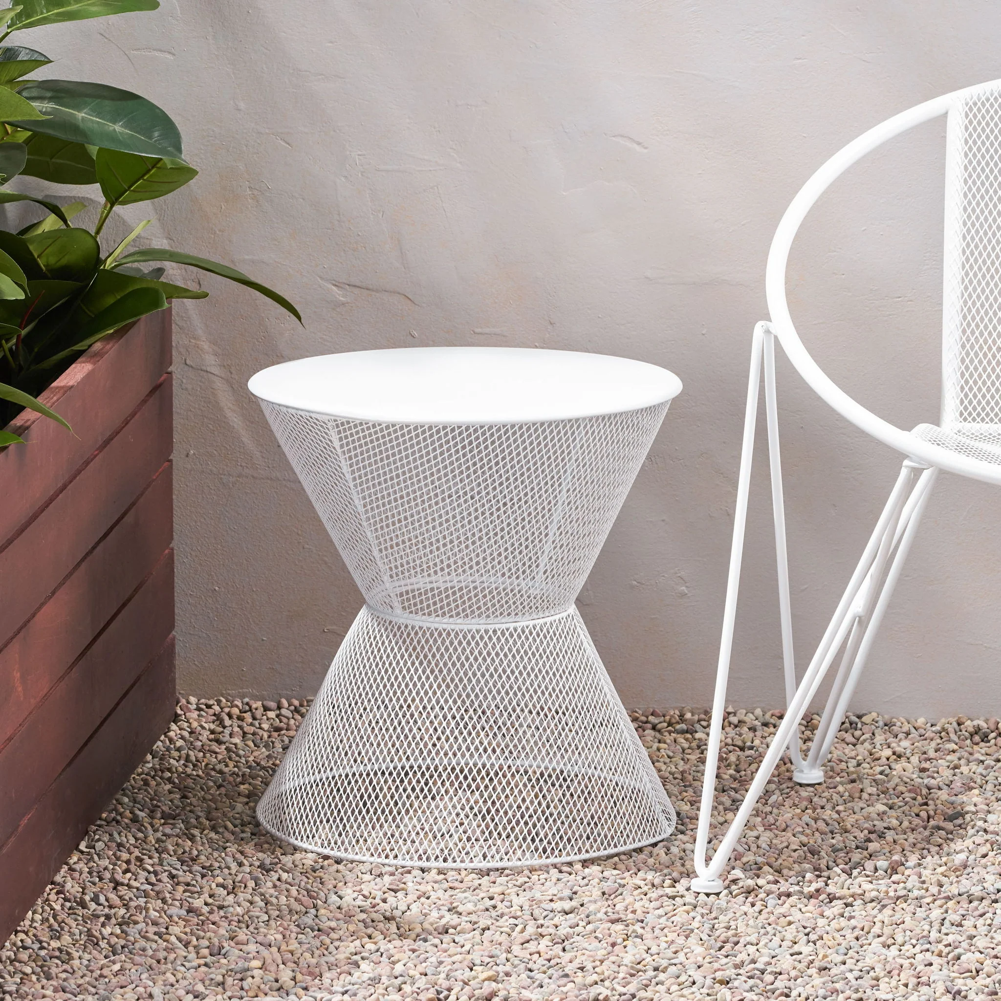 Nevada - Contemporary Side Table With Design - Image 8