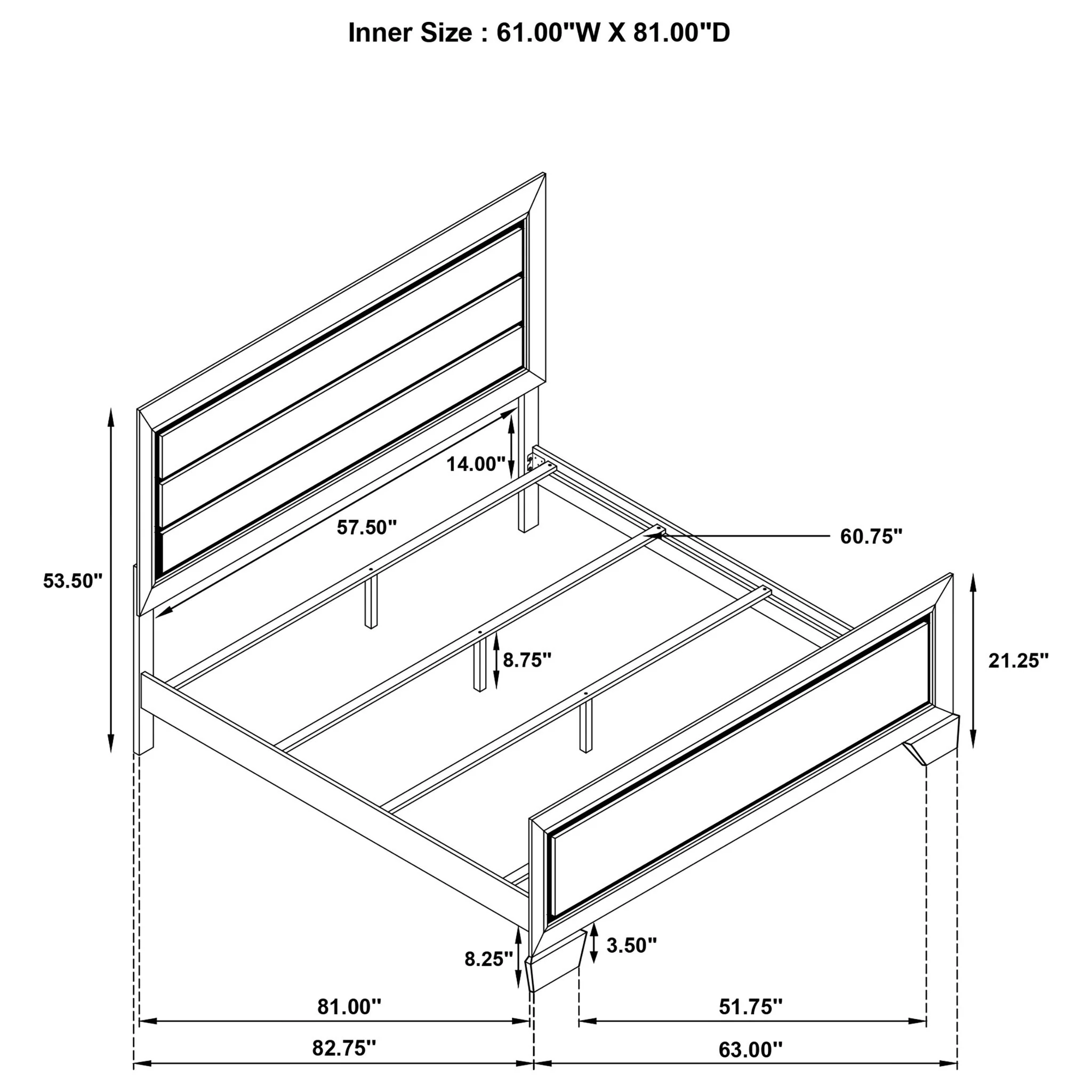 Oatfield - Panel Bed - Image 10