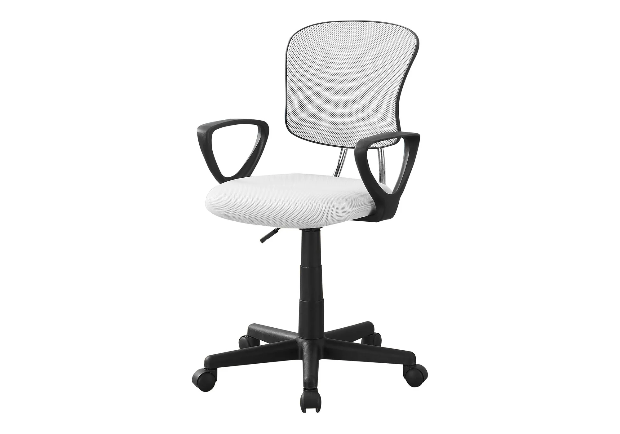 Office Chair, Adjustable Height, Swivel Ergonomic, Armrests, Contemporary - Image 6