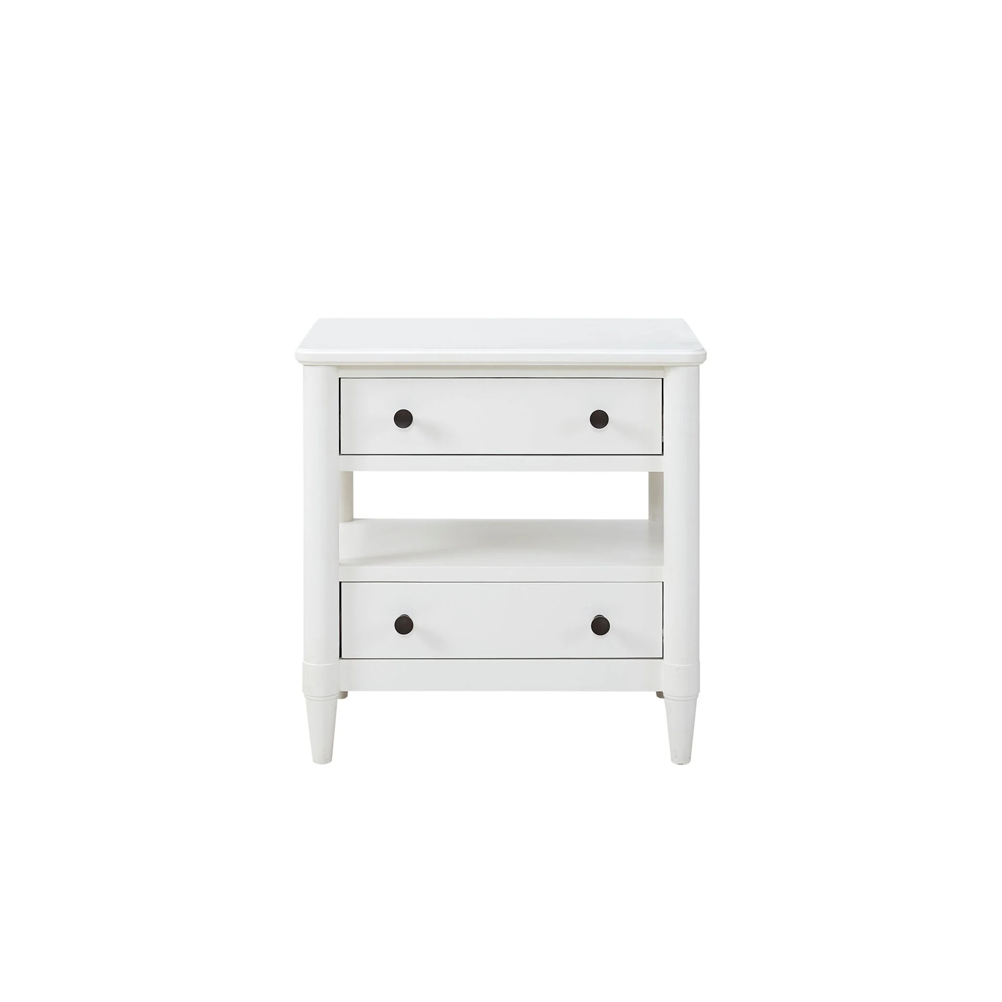 Open Nightstand With 2 Drawers - Image 2