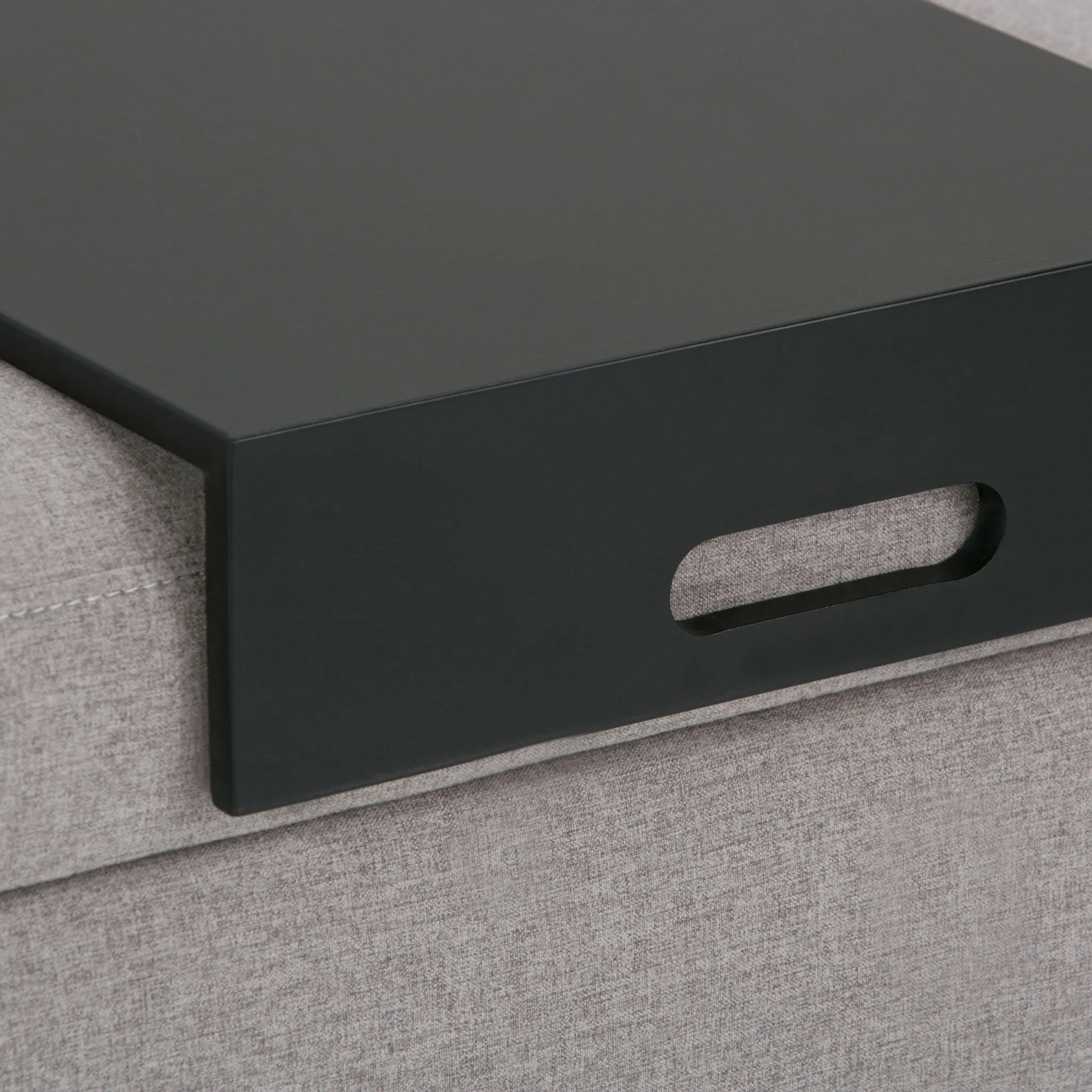 Oregon - Contemporary Storage Ottoman Bench With Tray - Image 18