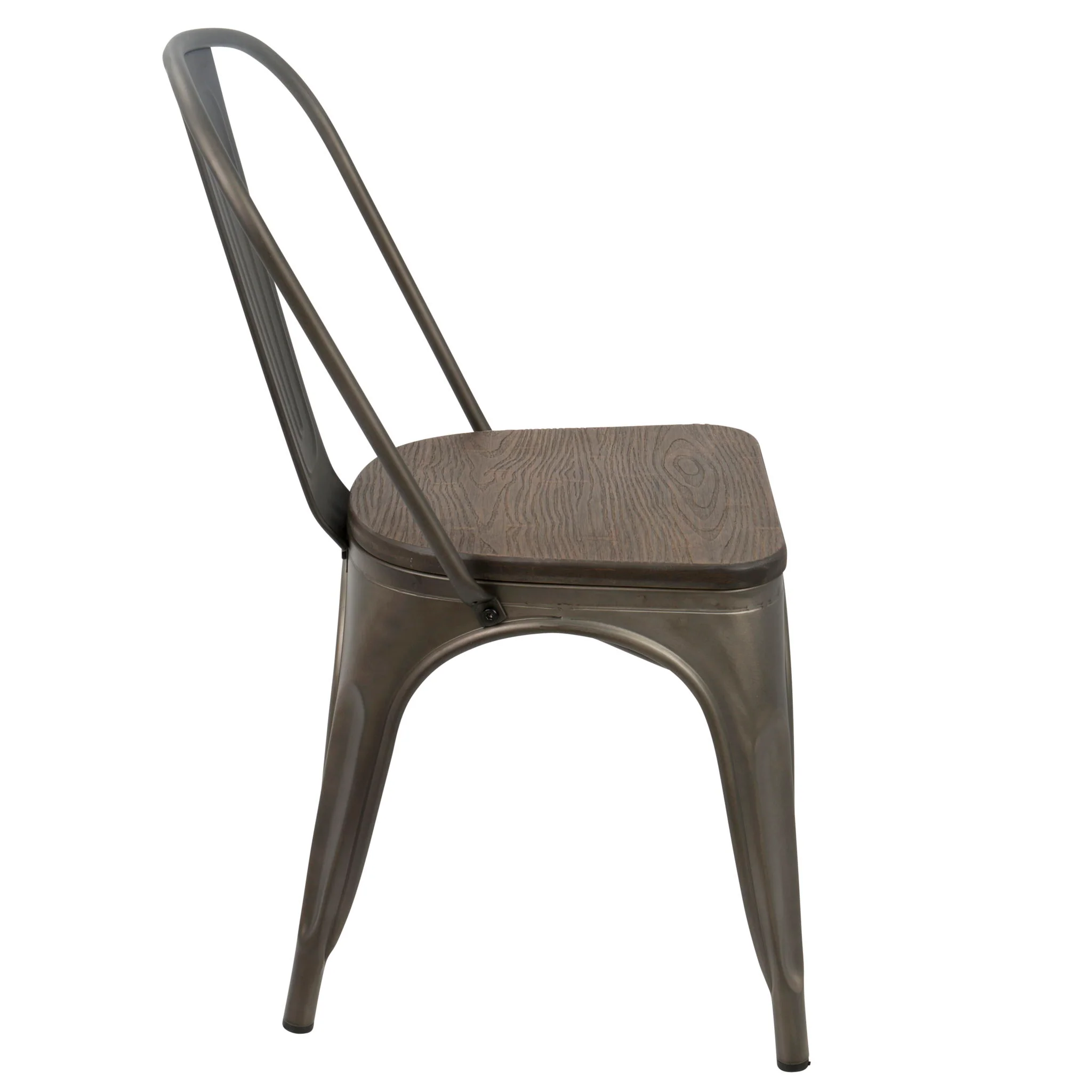 Oregon - IndustrialFarmhouse Stackable Dining Chair (Set of 2) - Image 7