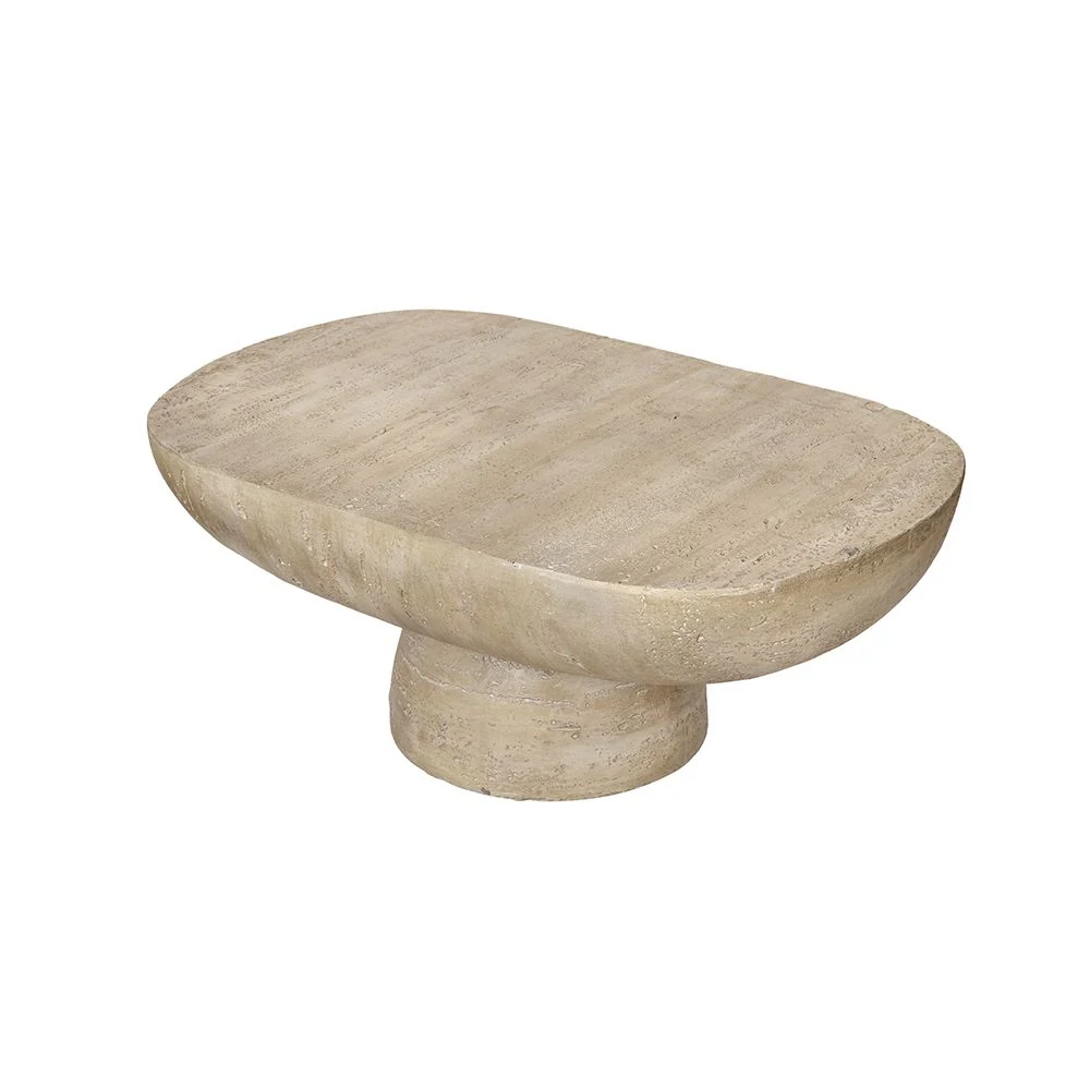 Organic Design Oval Coffee Table - Image 3
