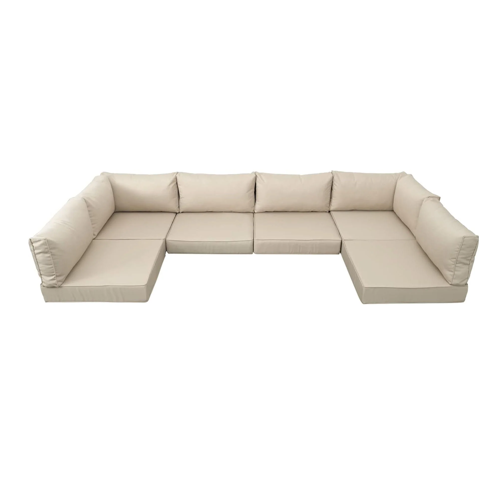 Outdoor Deep Seat Cushions For Patio Furniture Replacement, Cushion Set For Sectionals - Image 3