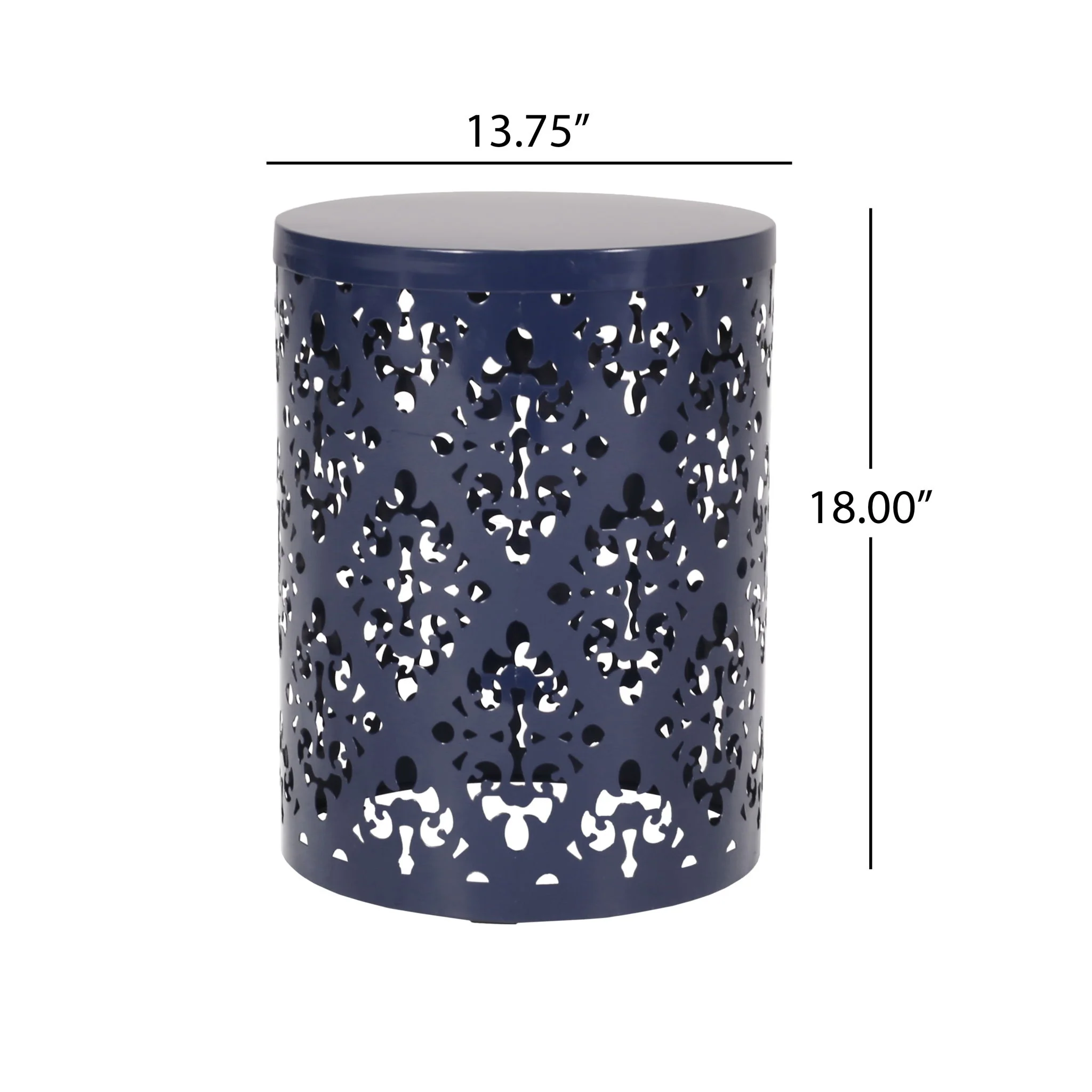 Outdoor Metal Modern Design End Table - Image 21