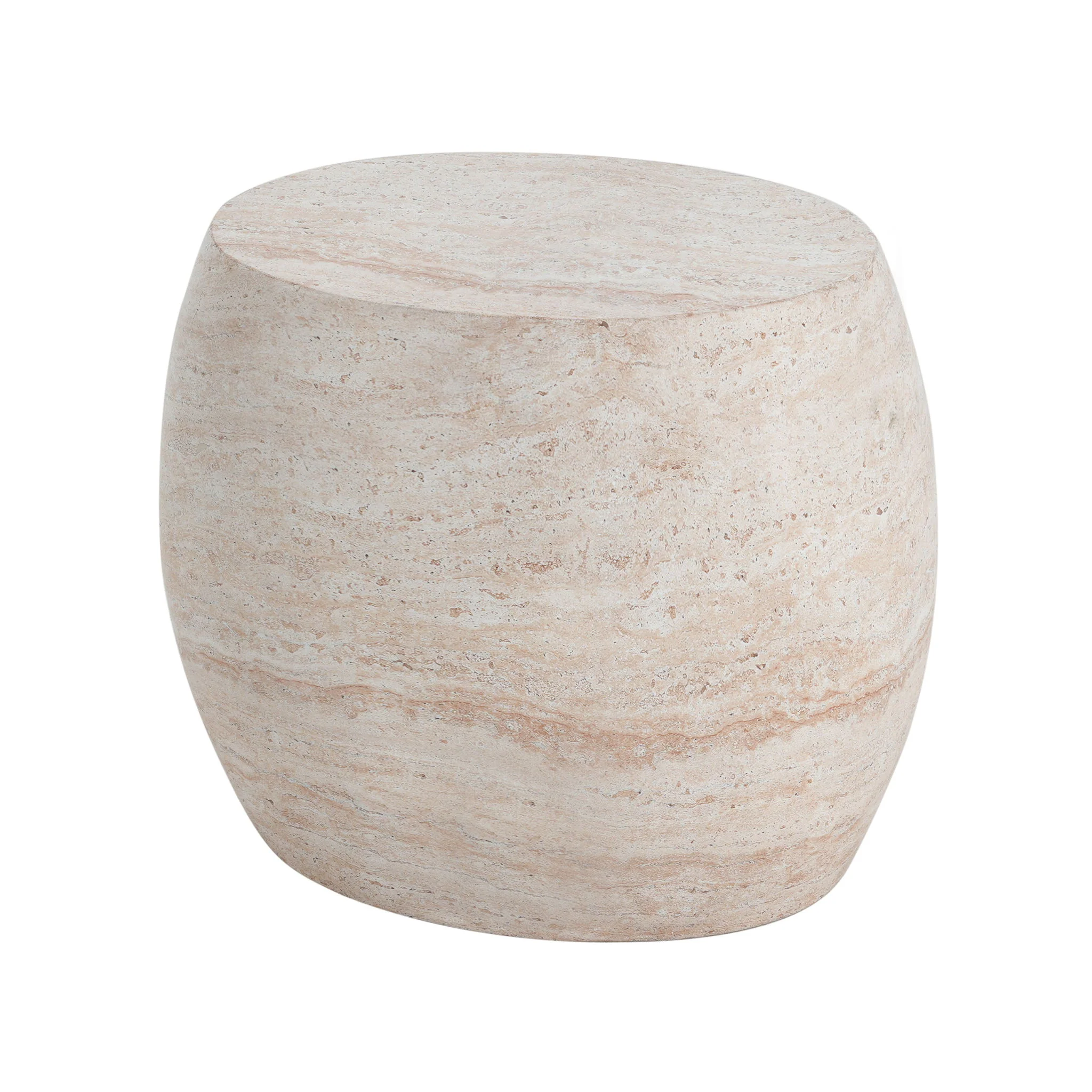 Outdoor Oval Shaped Side Table - Image 8