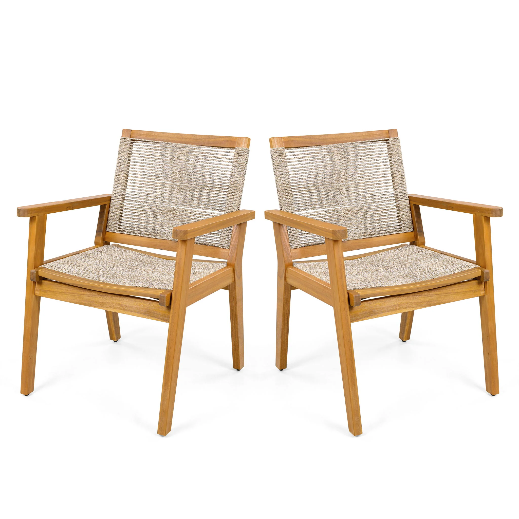 Outdoor Rope Dining Chair (Set of 2) - Image 2